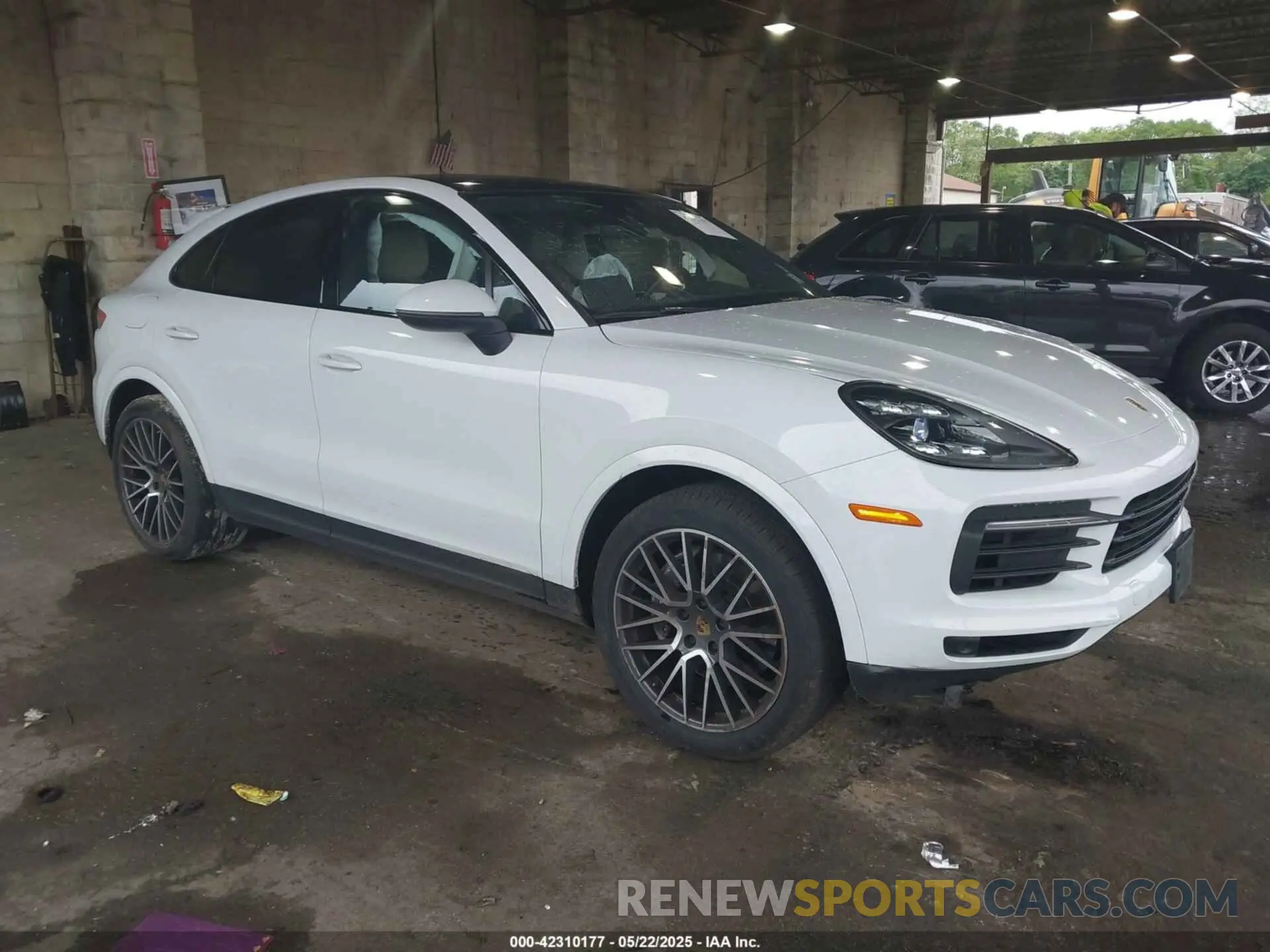 1 Photograph of a damaged car WP1BA2AY5MDA43638 PORSCHE CAYENNE COUPE 2021