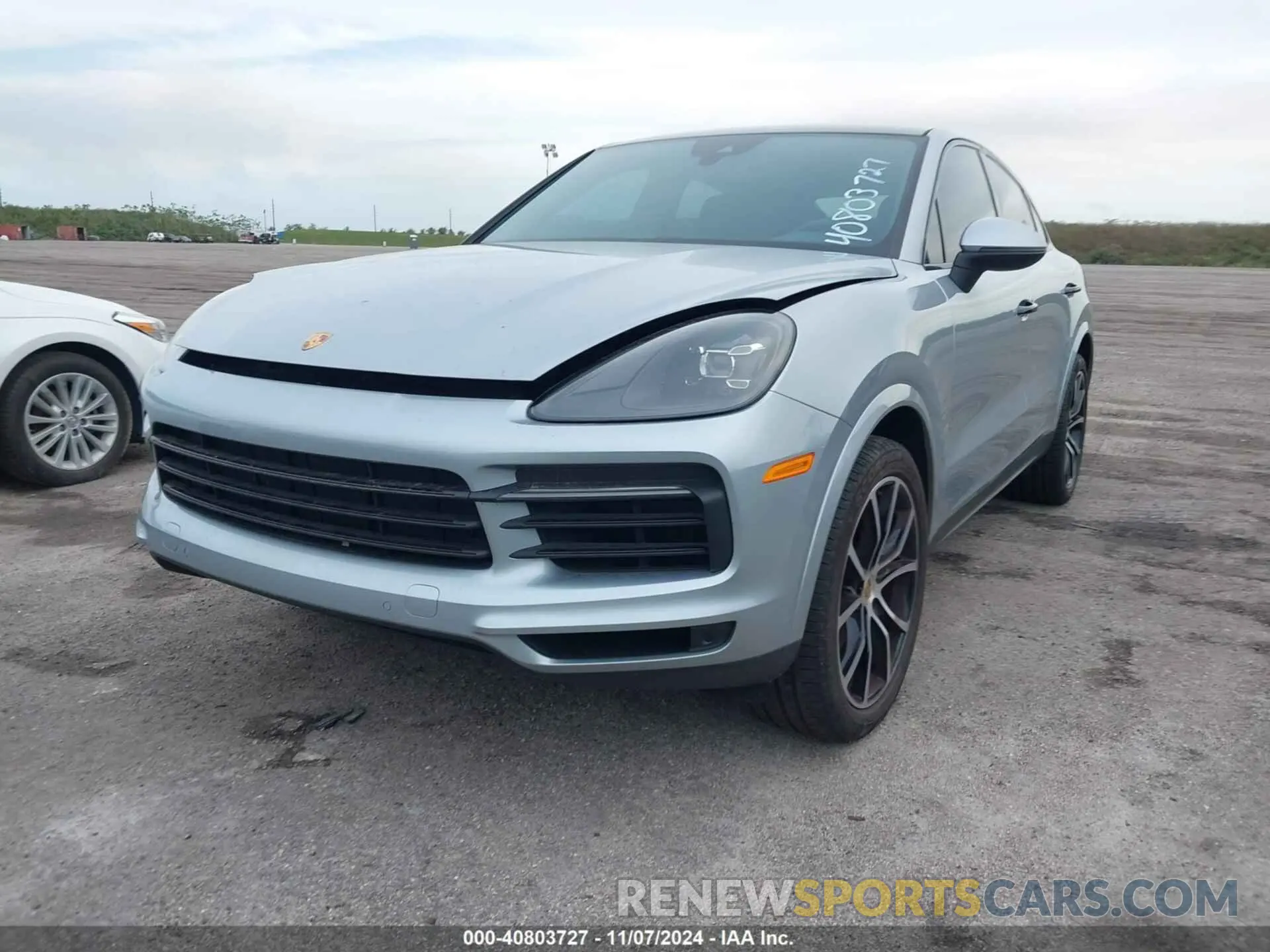 2 Фотография поврежденного автомобиля WP1BA2AY4NDA47827 PORSCHE CAYENNE COUPE 2022