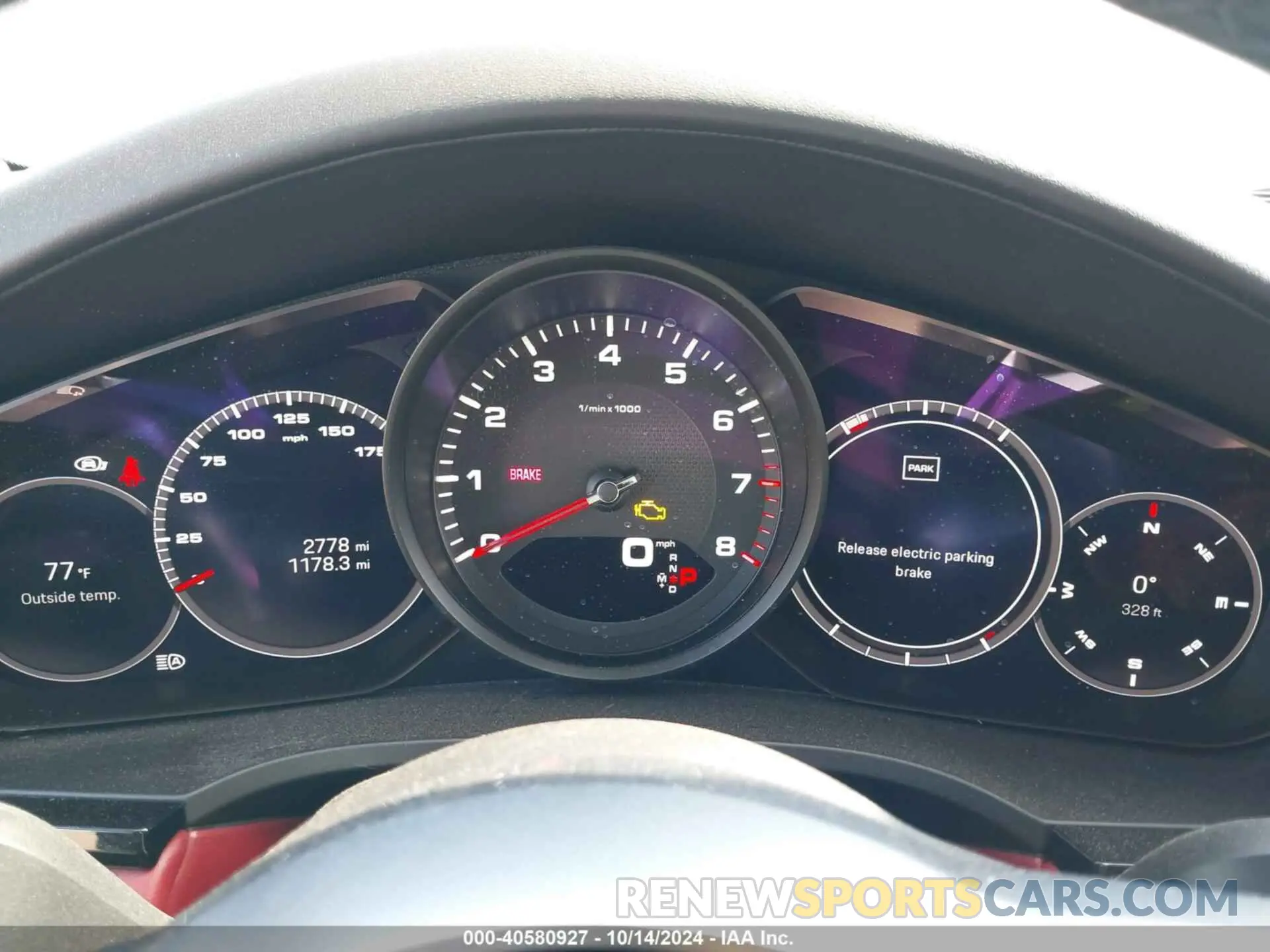 7 Фотография поврежденного автомобиля WP1BA2AY7NDA49944 PORSCHE CAYENNE COUPE 2022