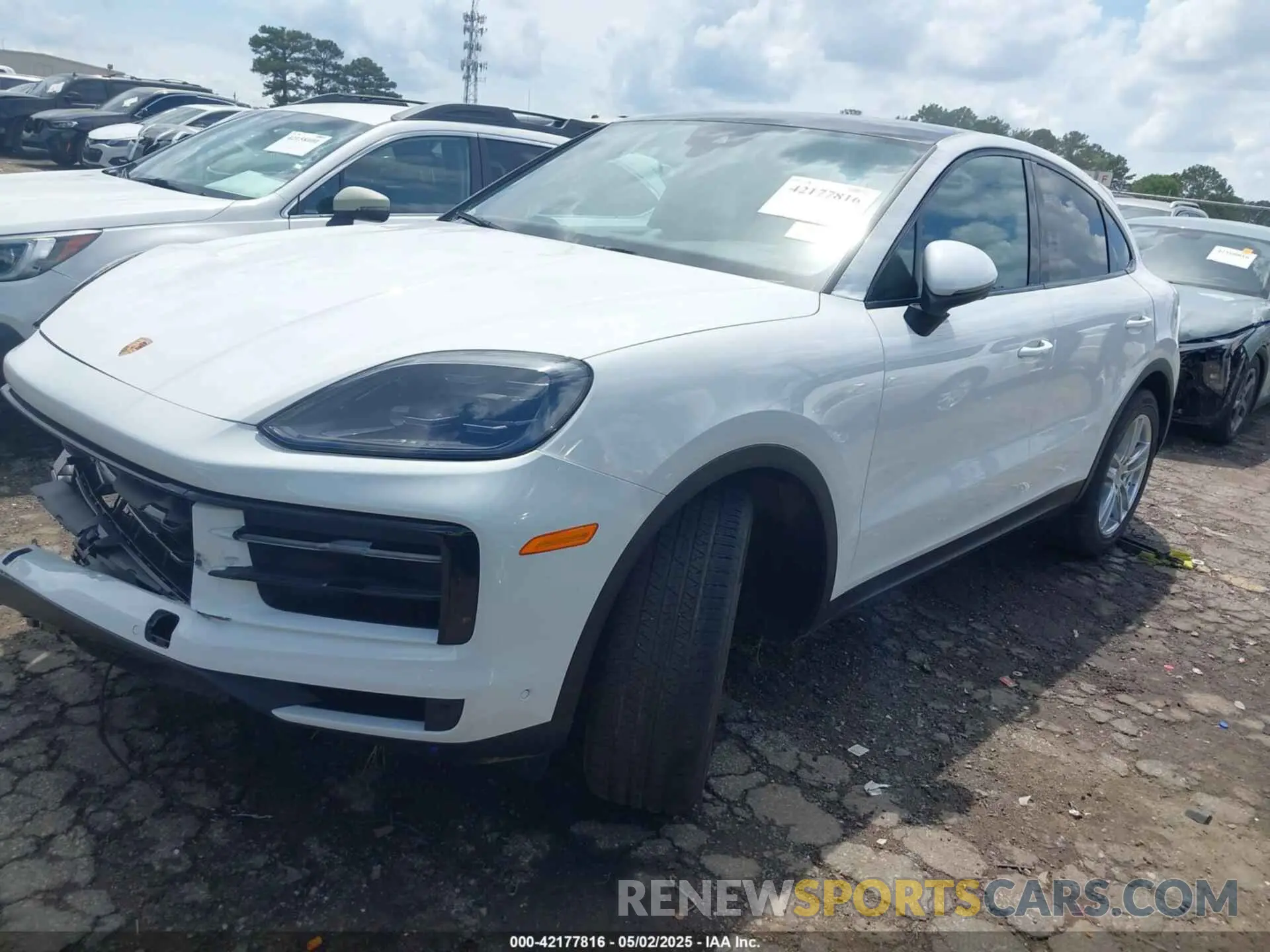 2 Photograph of a damaged car WP1BA2AY2RDA50635 PORSCHE CAYENNE COUPE 2024
