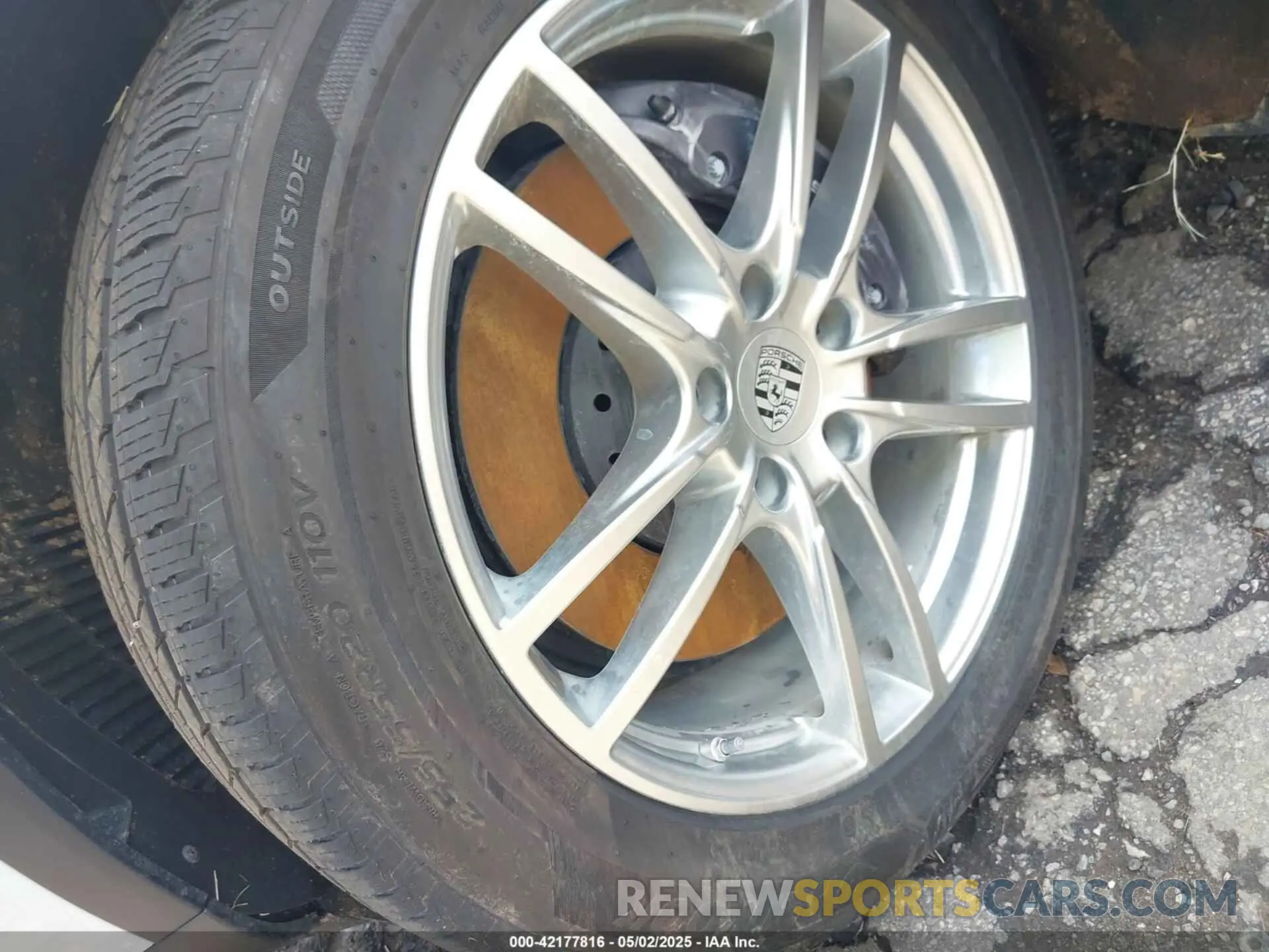 22 Photograph of a damaged car WP1BA2AY2RDA50635 PORSCHE CAYENNE COUPE 2024