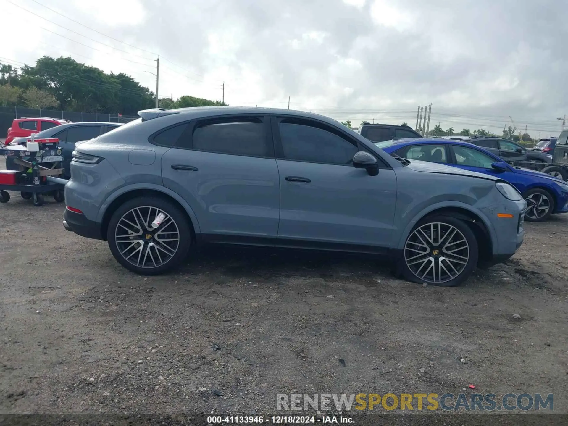 13 Photograph of a damaged car WP1BA2AY2RDA51820 PORSCHE CAYENNE COUPE 2024