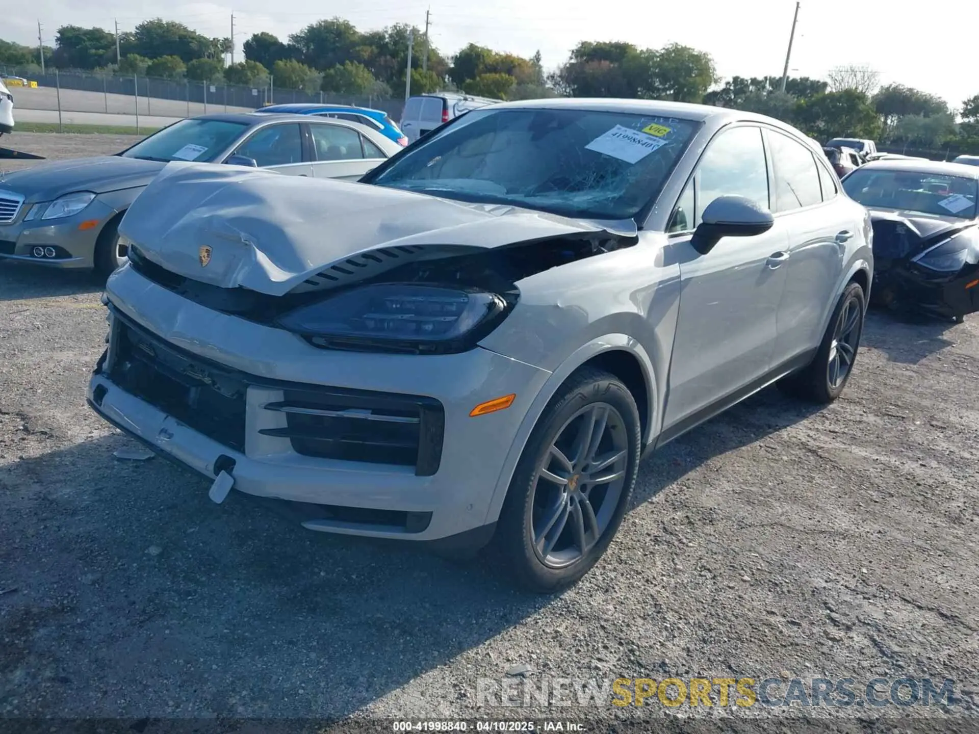 2 Фотография поврежденного автомобиля WP1BA2AY9RDA55945 PORSCHE CAYENNE COUPE 2024