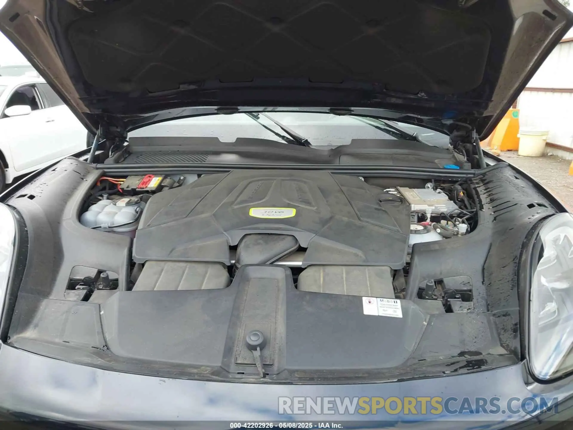 10 Фотография поврежденного автомобиля WP1AE2AY8KDA51844 PORSCHE CAYENNE E-HYBRID 2019