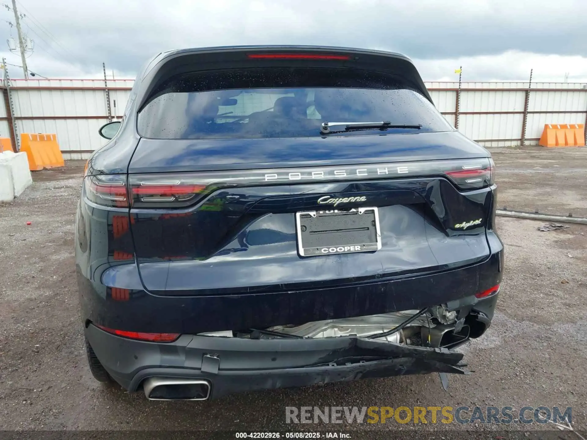 16 Фотография поврежденного автомобиля WP1AE2AY8KDA51844 PORSCHE CAYENNE E-HYBRID 2019