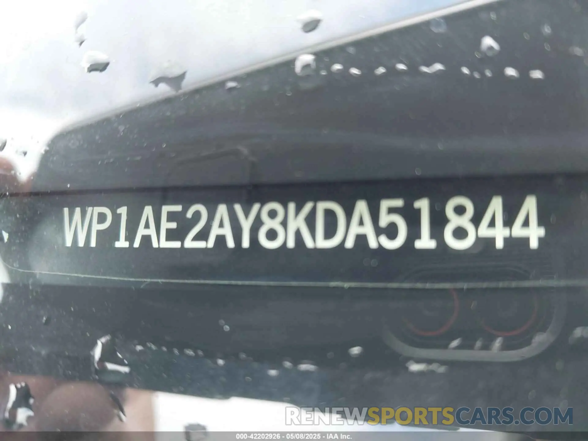 9 Фотография поврежденного автомобиля WP1AE2AY8KDA51844 PORSCHE CAYENNE E-HYBRID 2019