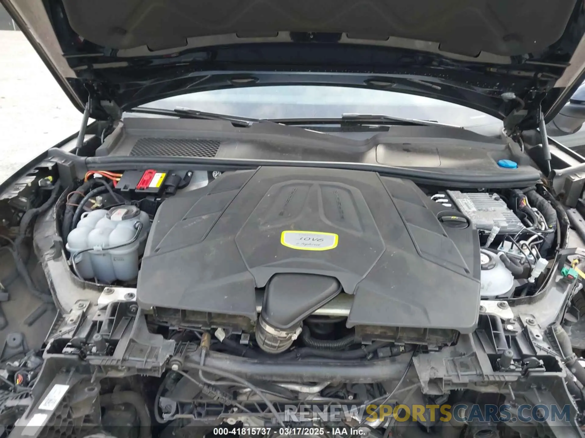 10 Фотография поврежденного автомобиля WP1AE2AYXMDA24566 PORSCHE CAYENNE E-HYBRID 2021