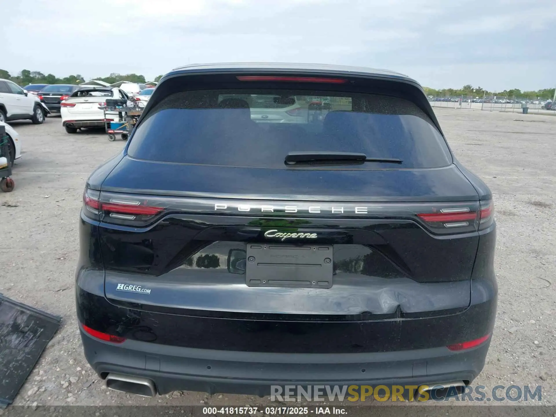 17 Фотография поврежденного автомобиля WP1AE2AYXMDA24566 PORSCHE CAYENNE E-HYBRID 2021
