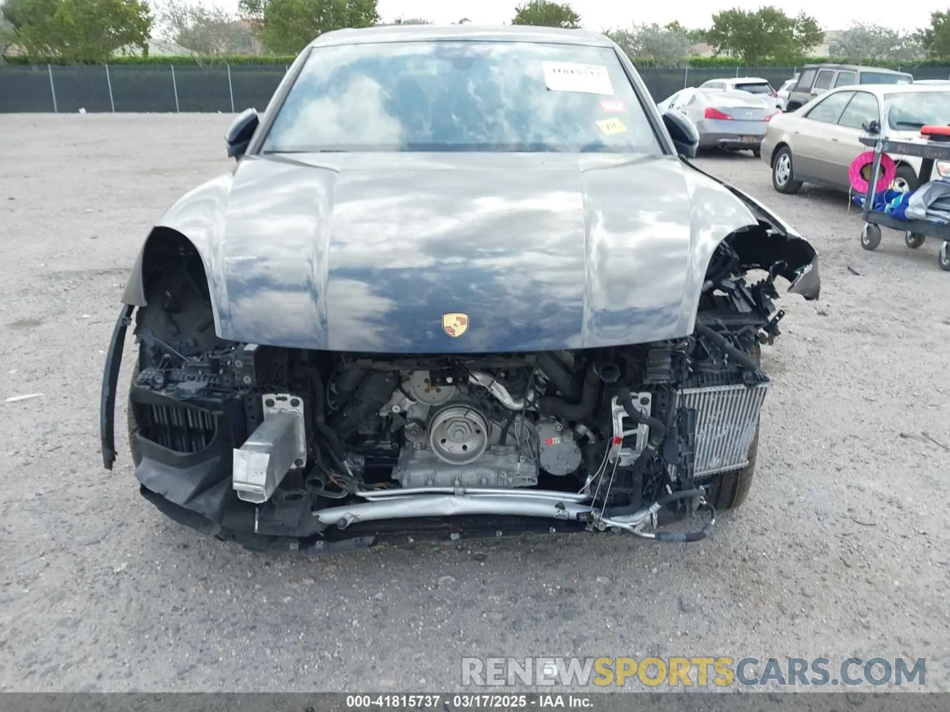 6 Фотография поврежденного автомобиля WP1AE2AYXMDA24566 PORSCHE CAYENNE E-HYBRID 2021