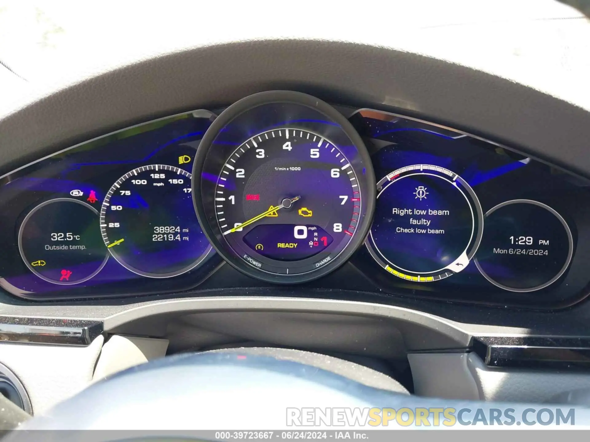 7 Photograph of a damaged car WP1BE2AY6LDA55042 PORSCHE CAYENNE E-HYBRID COUPE 2020
