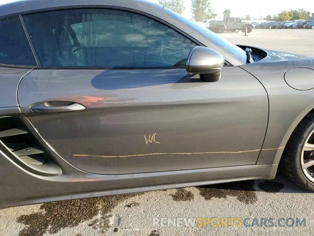 9 Photograph of a damaged car WP0AA2A83KS260689 PORSCHE CAYMAN 2019