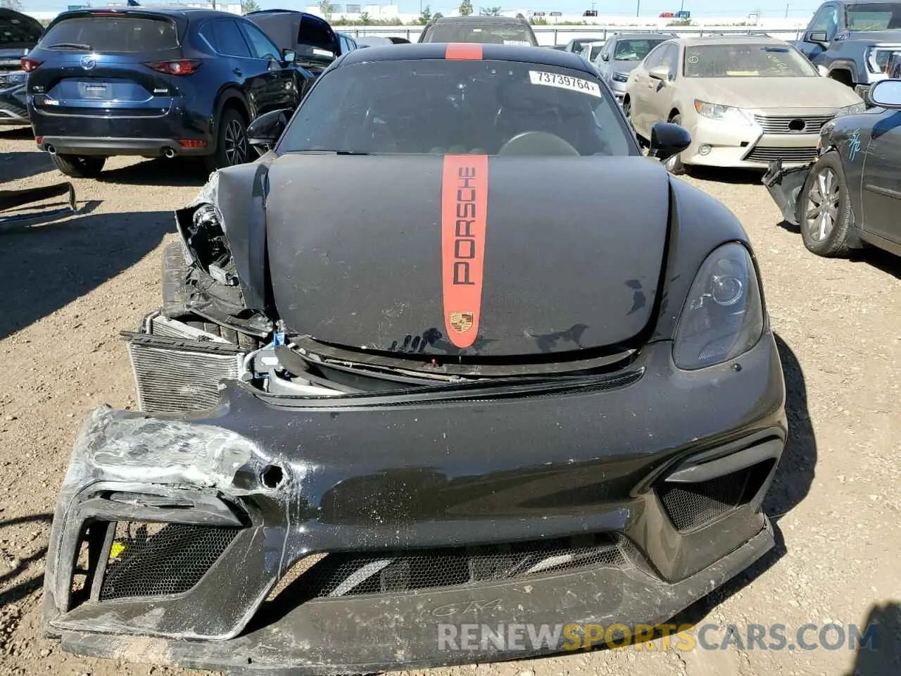 5 Photograph of a damaged car WP0AC2A88LK289651 PORSCHE CAYMAN 2020