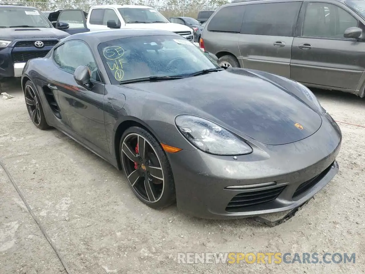 4 Photograph of a damaged car WP0AB2A89NS263274 PORSCHE CAYMAN 2022