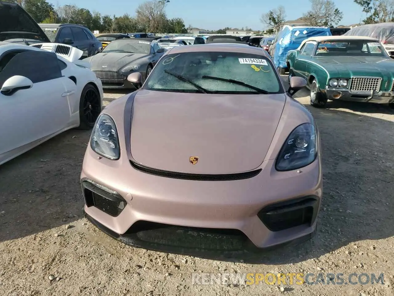 5 Photograph of a damaged car WP0AC2A8XNS275706 PORSCHE CAYMAN 2022