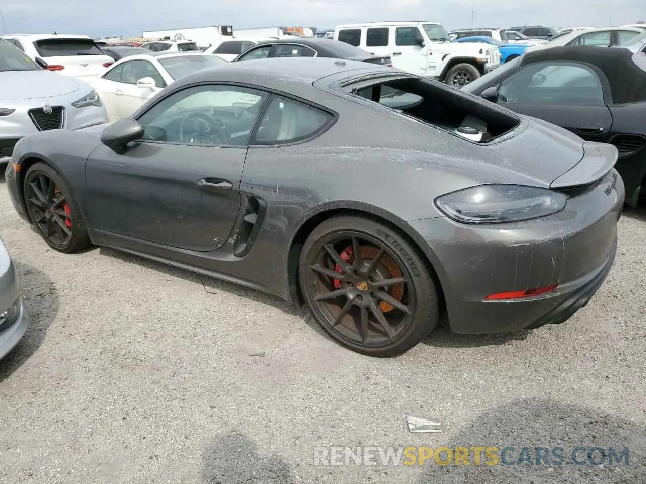 2 Photograph of a damaged car WP0AD2A8XNS268199 PORSCHE CAYMAN 2022