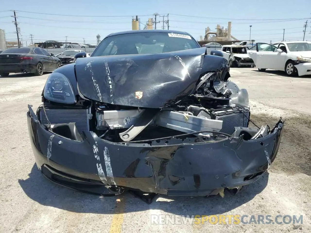 5 Photograph of a damaged car WP0AA2A86RK255299 PORSCHE CAYMAN 2024