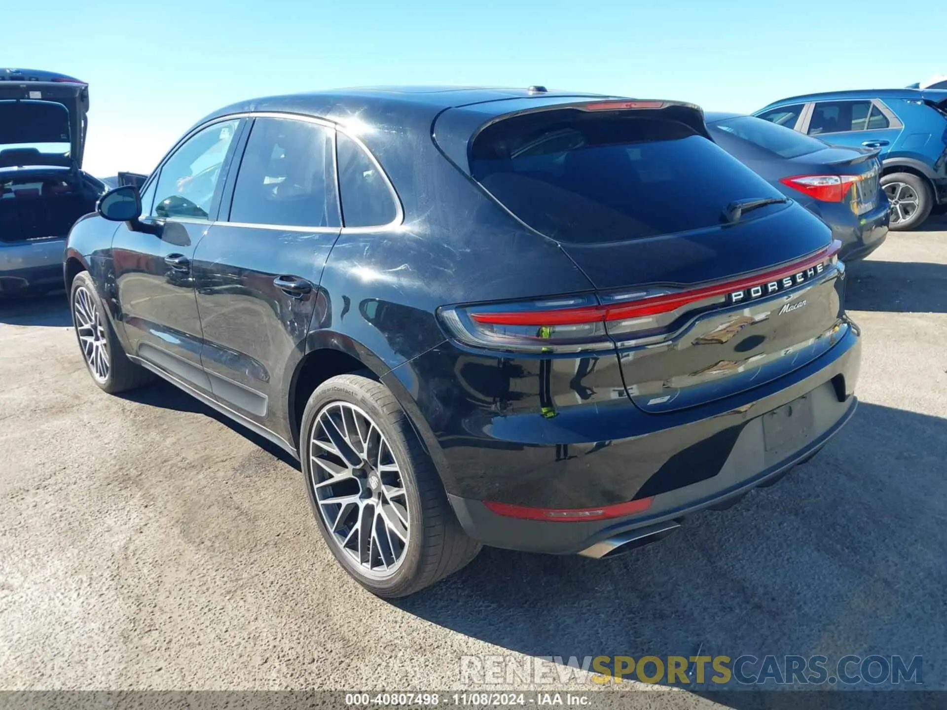 3 Photograph of a damaged car WP1AA2A52KLB01242 PORSCHE MACAN 2019