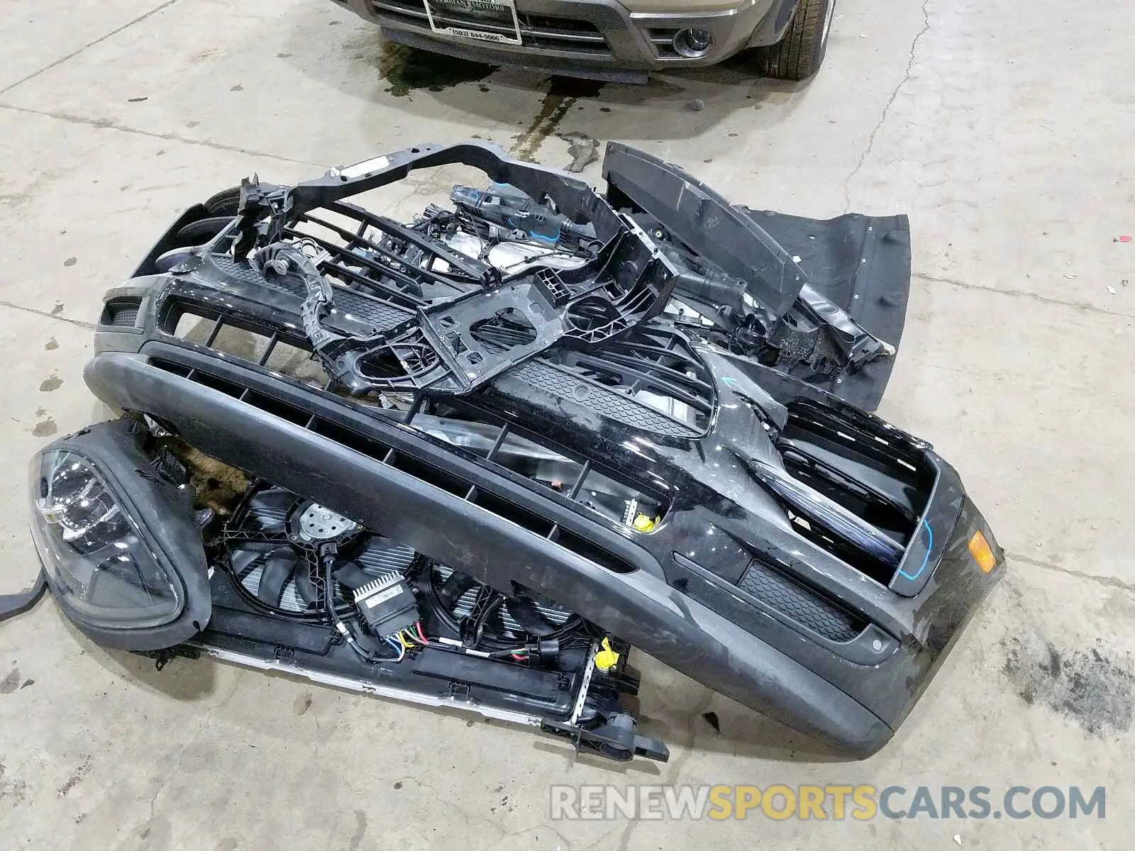 9 Photograph of a damaged car WP1AA2A52KLB09258 PORSCHE MACAN 2019