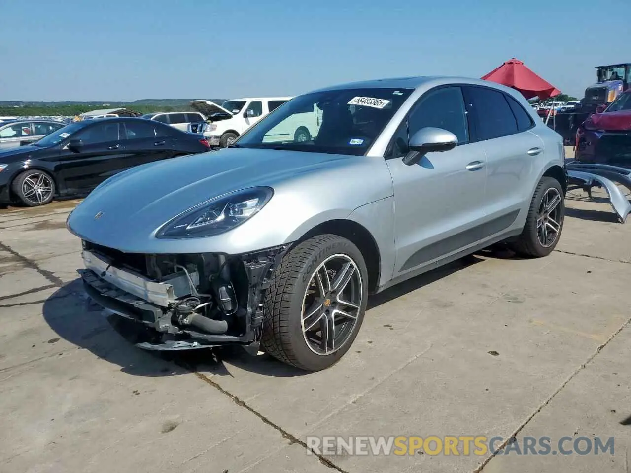 1 Фотография поврежденного автомобиля WP1AA2A53KLB08975 PORSCHE MACAN 2019