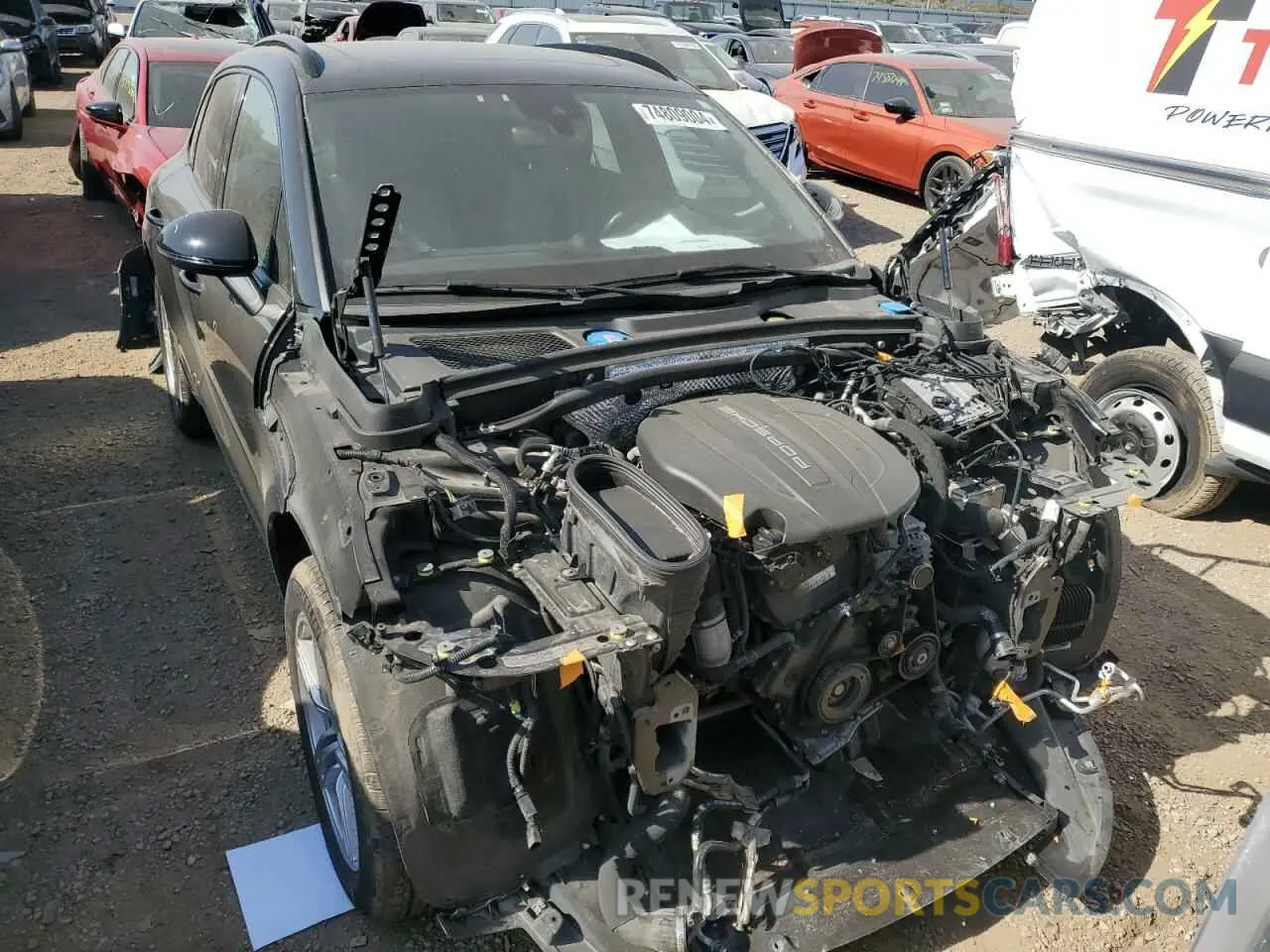 5 Photograph of a damaged car WP1AA2A57KLB00040 PORSCHE MACAN 2019