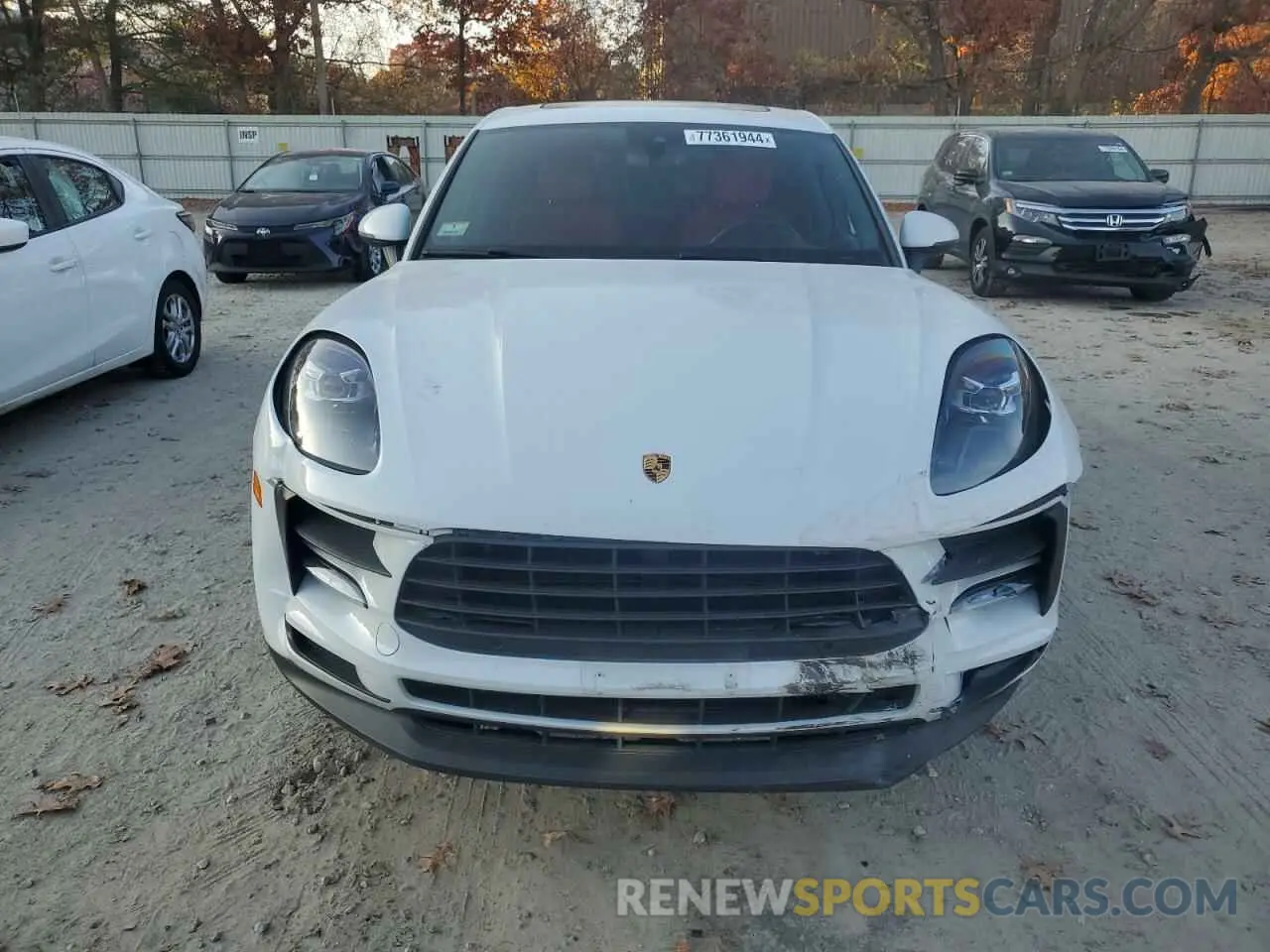 5 Фотография поврежденного автомобиля WP1AA2A57KLB03116 PORSCHE MACAN 2019