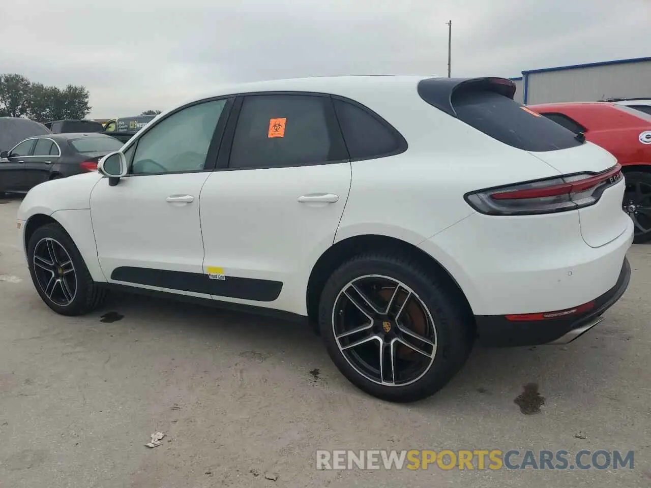 2 Photograph of a damaged car WP1AA2A57KLB09322 PORSCHE MACAN 2019