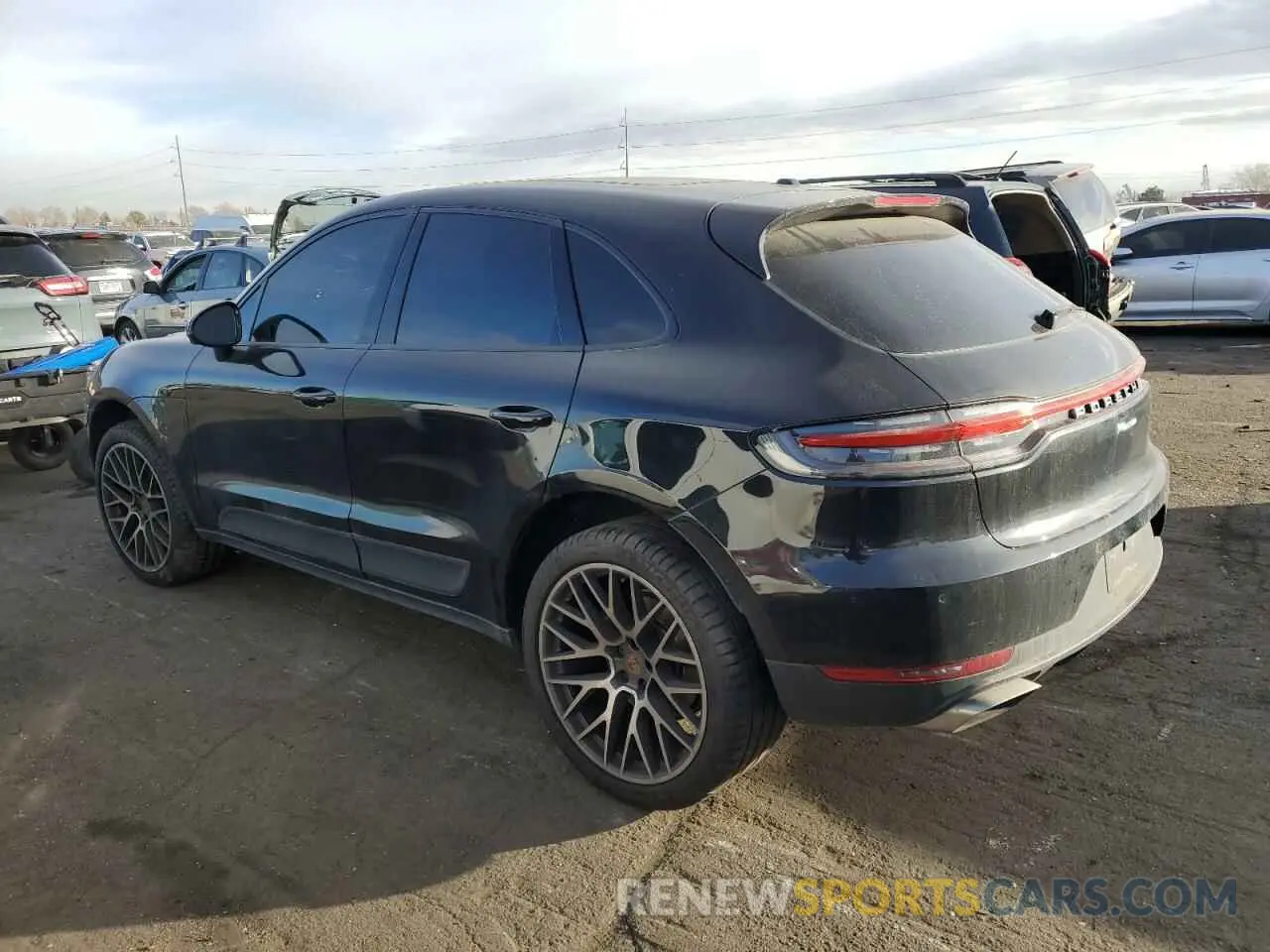 2 Photograph of a damaged car WP1AA2A58KLB06588 PORSCHE MACAN 2019