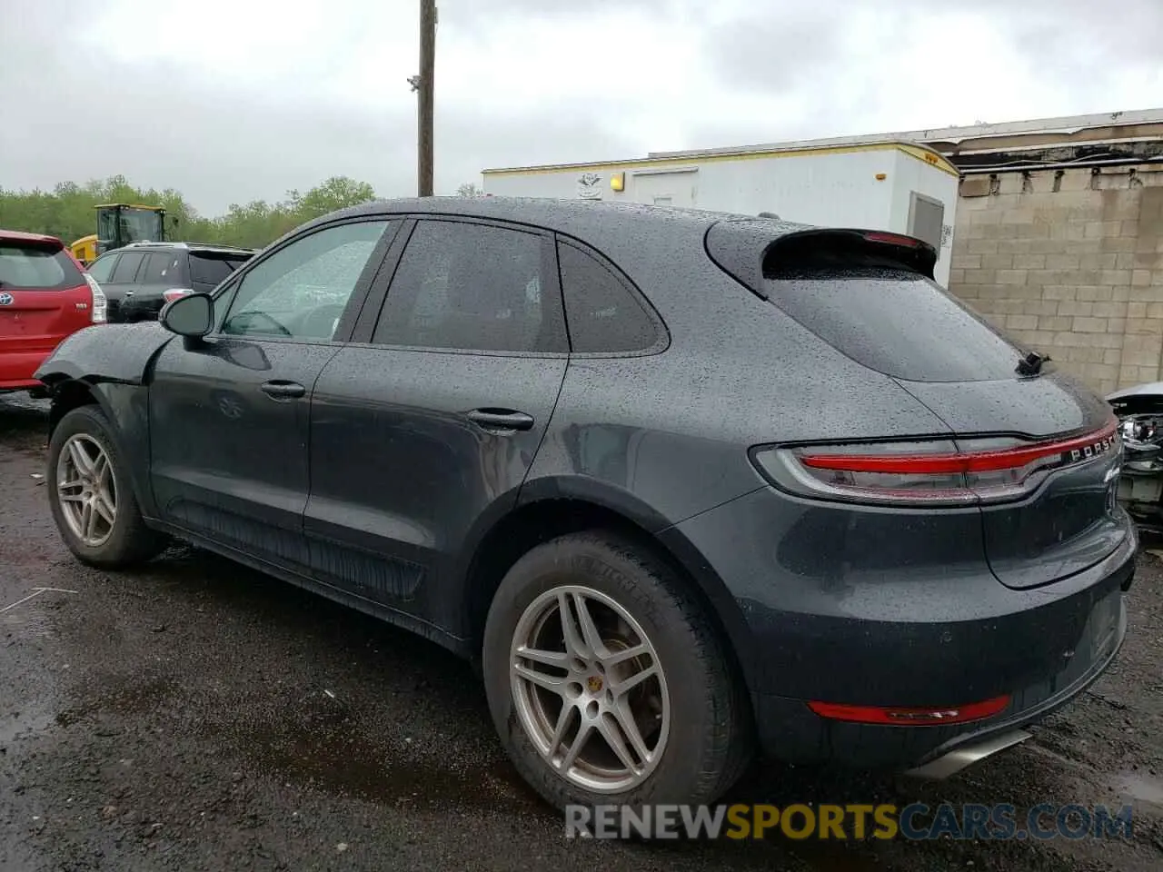 2 Фотография поврежденного автомобиля WP1AA2A59KLB08222 PORSCHE MACAN 2019