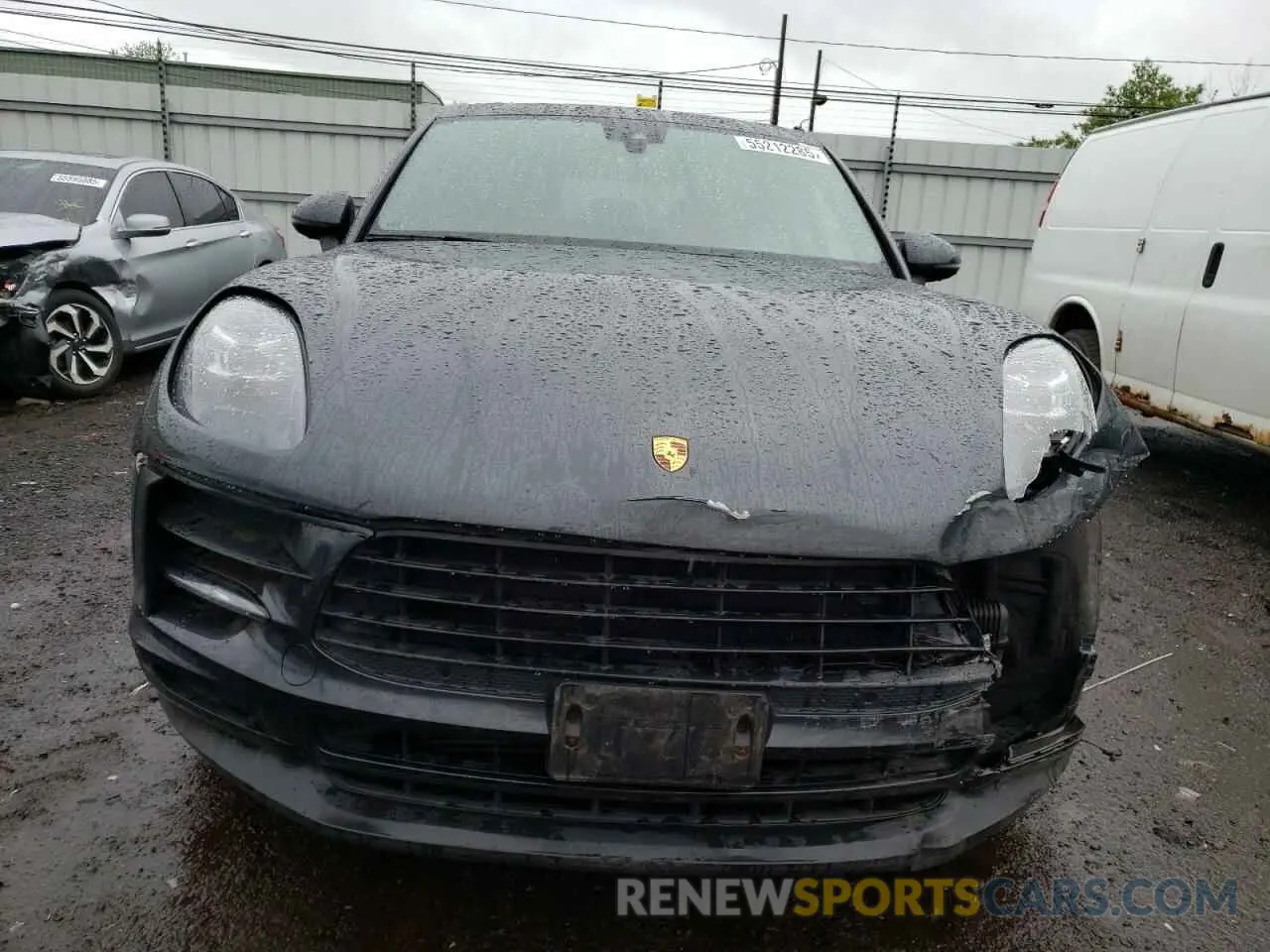 5 Фотография поврежденного автомобиля WP1AA2A59KLB08222 PORSCHE MACAN 2019