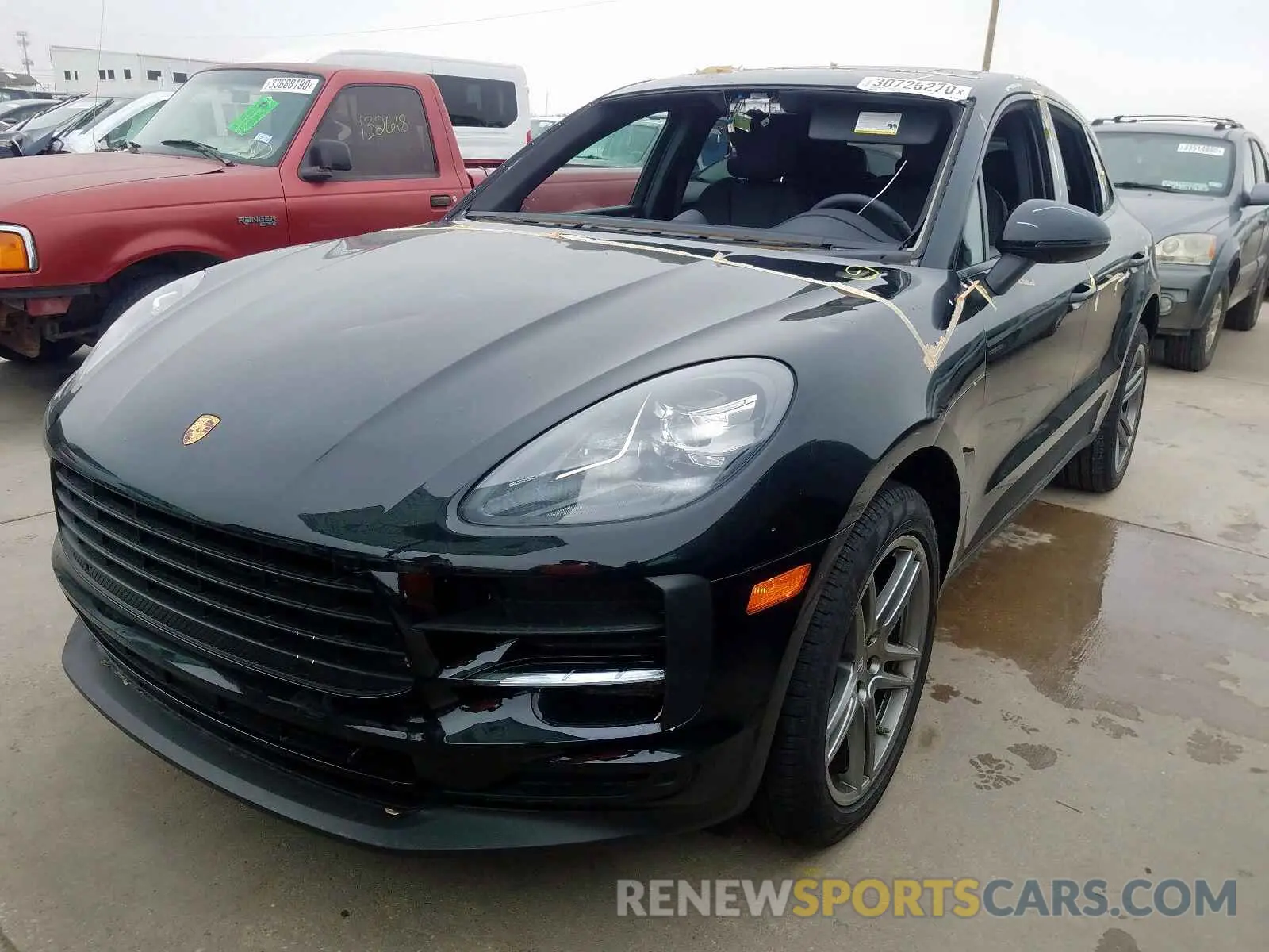 2 Photograph of a damaged car WP1AA2A5XKLB00825 PORSCHE MACAN 2019