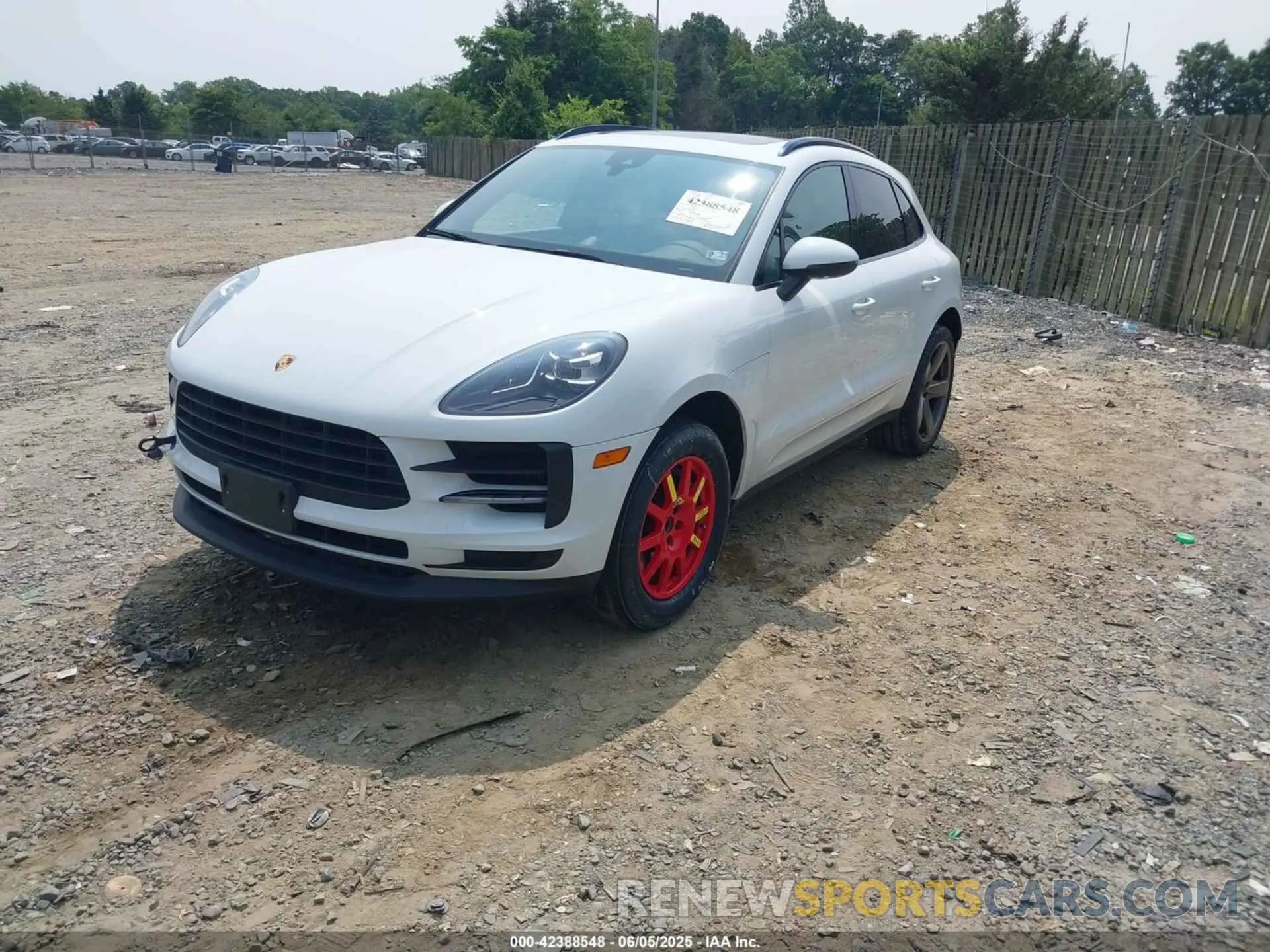 2 Photograph of a damaged car WP1AB2A52KLB32441 PORSCHE MACAN 2019