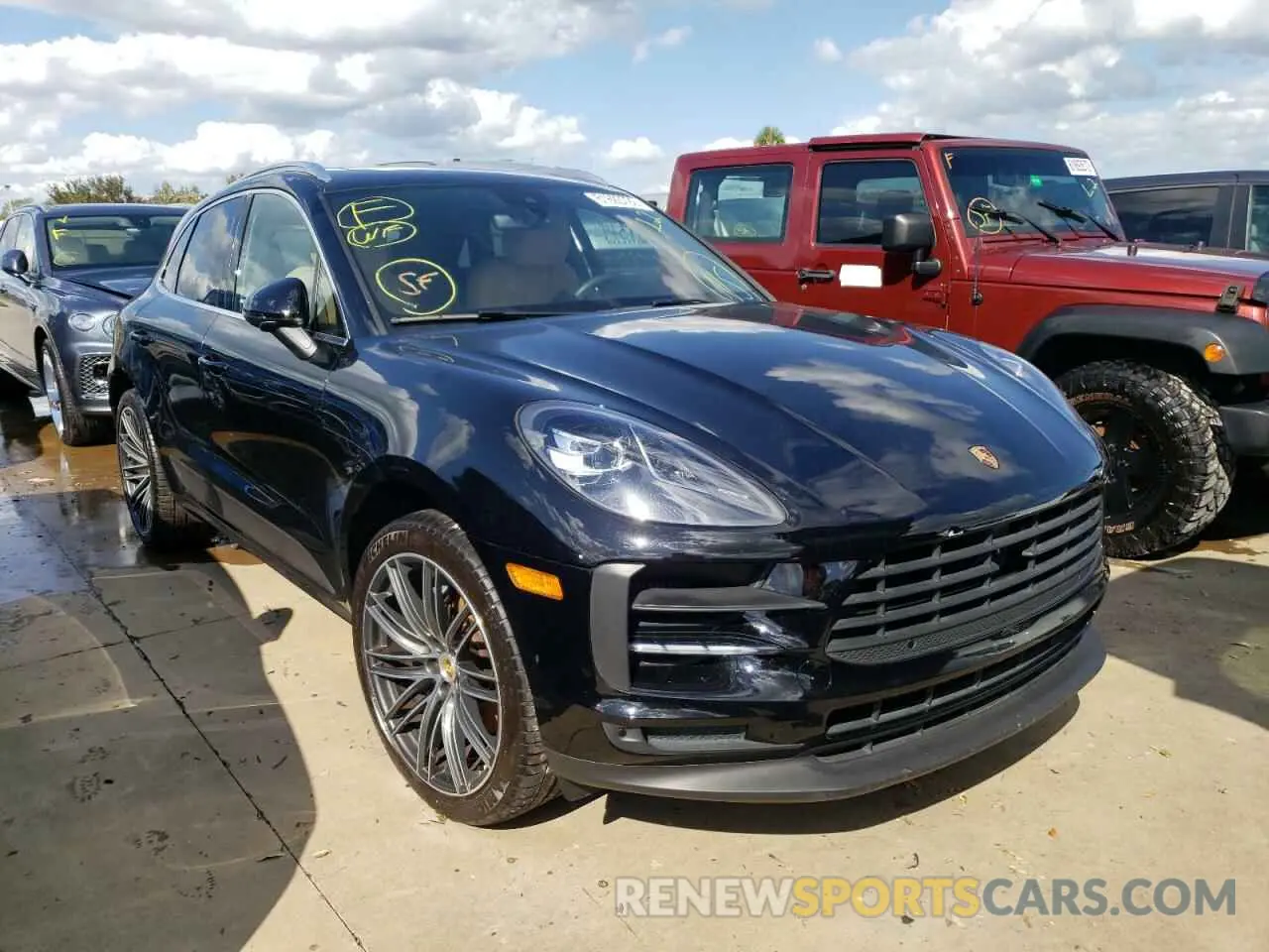 1 Фотография поврежденного автомобиля WP1AB2A54KLB31789 PORSCHE MACAN 2019