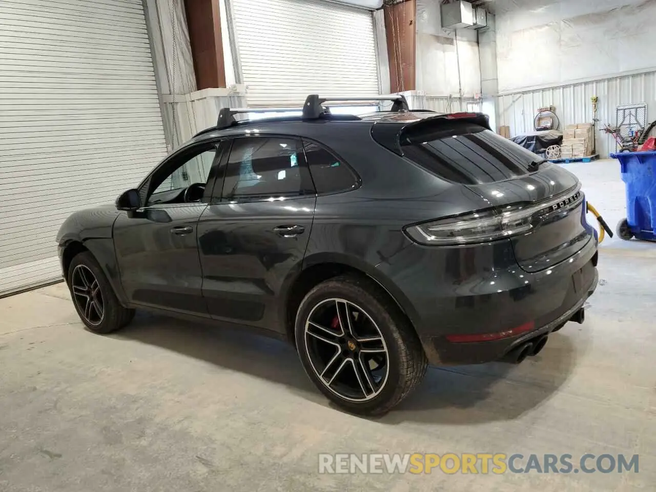 2 Фотография поврежденного автомобиля WP1AB2A59KLB30217 PORSCHE MACAN 2019