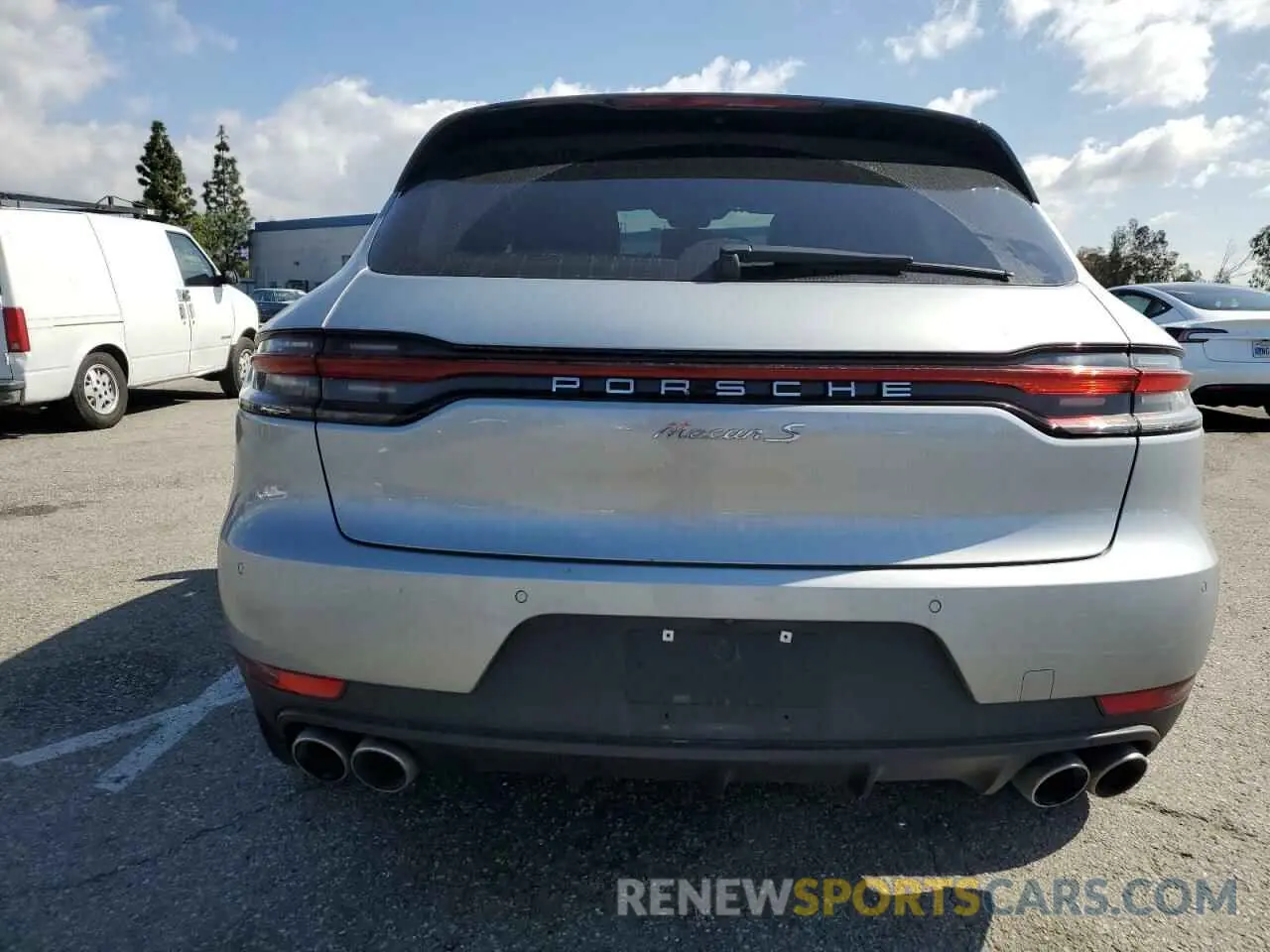 6 Photograph of a damaged car WP1AB2A59KLB31853 PORSCHE MACAN 2019
