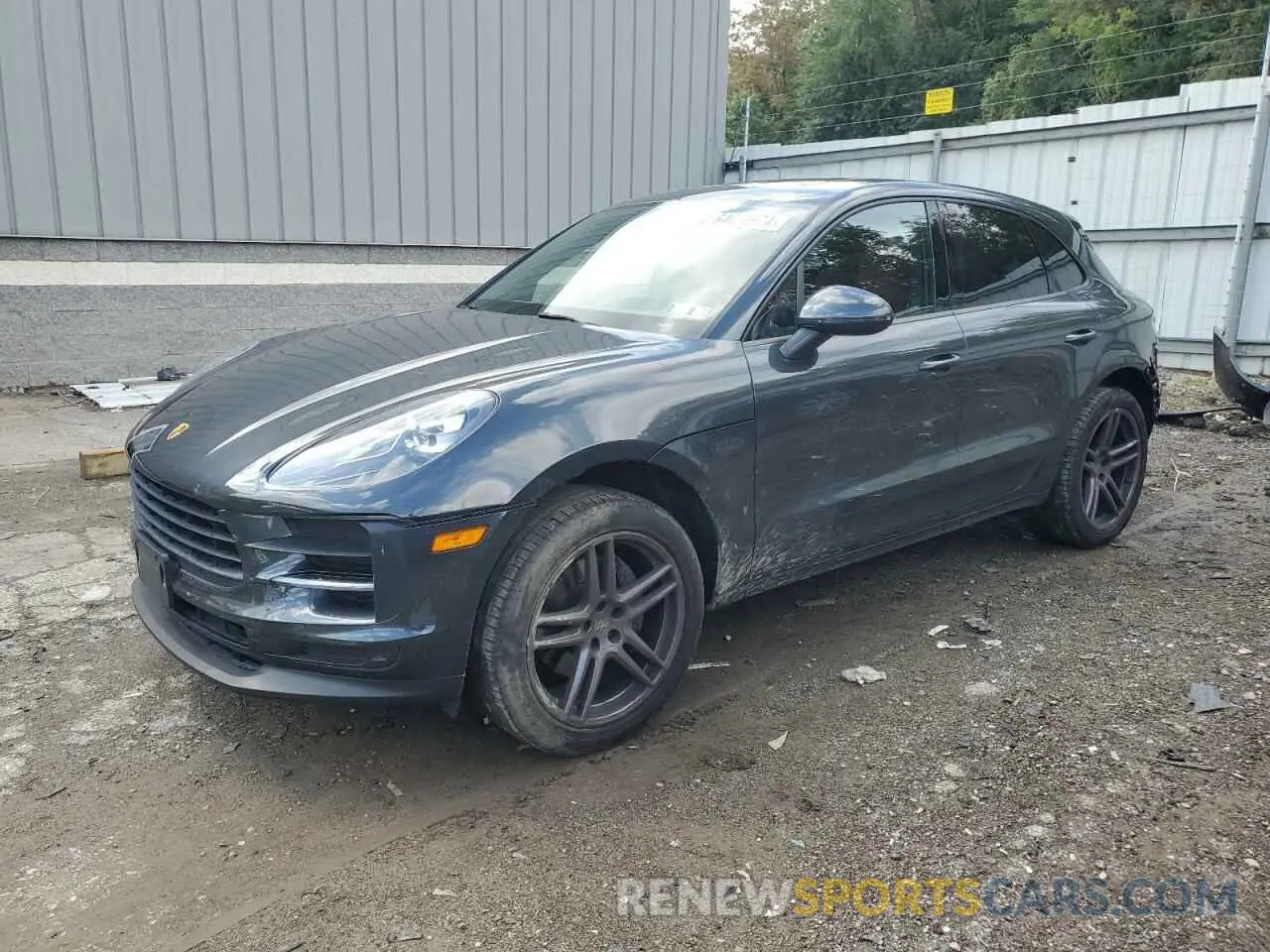 1 Photograph of a damaged car WP1AA2A50LLB01807 PORSCHE MACAN 2020