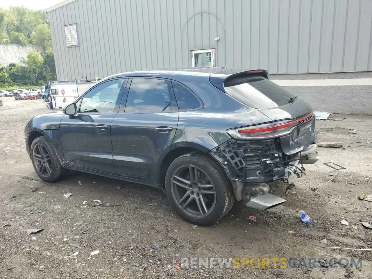 2 Photograph of a damaged car WP1AA2A50LLB01807 PORSCHE MACAN 2020