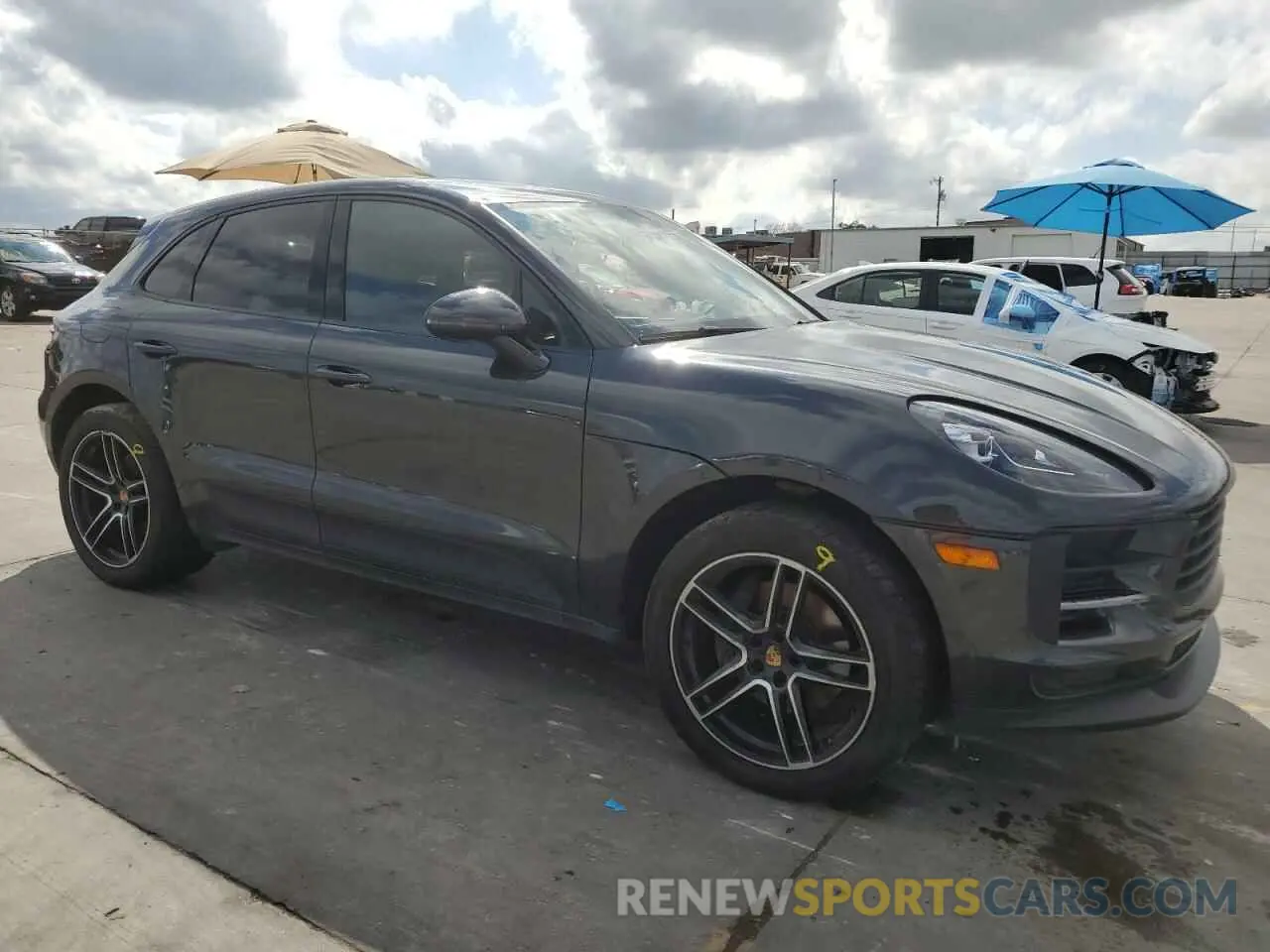 4 Photograph of a damaged car WP1AA2A50LLB02309 PORSCHE MACAN 2020