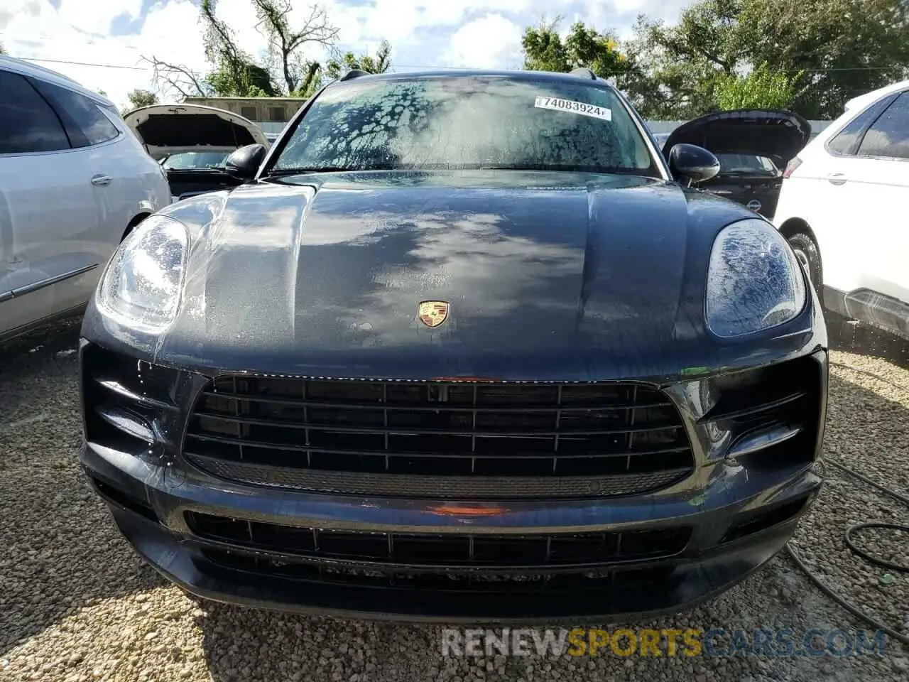 5 Photograph of a damaged car WP1AA2A50LLB04058 PORSCHE MACAN 2020