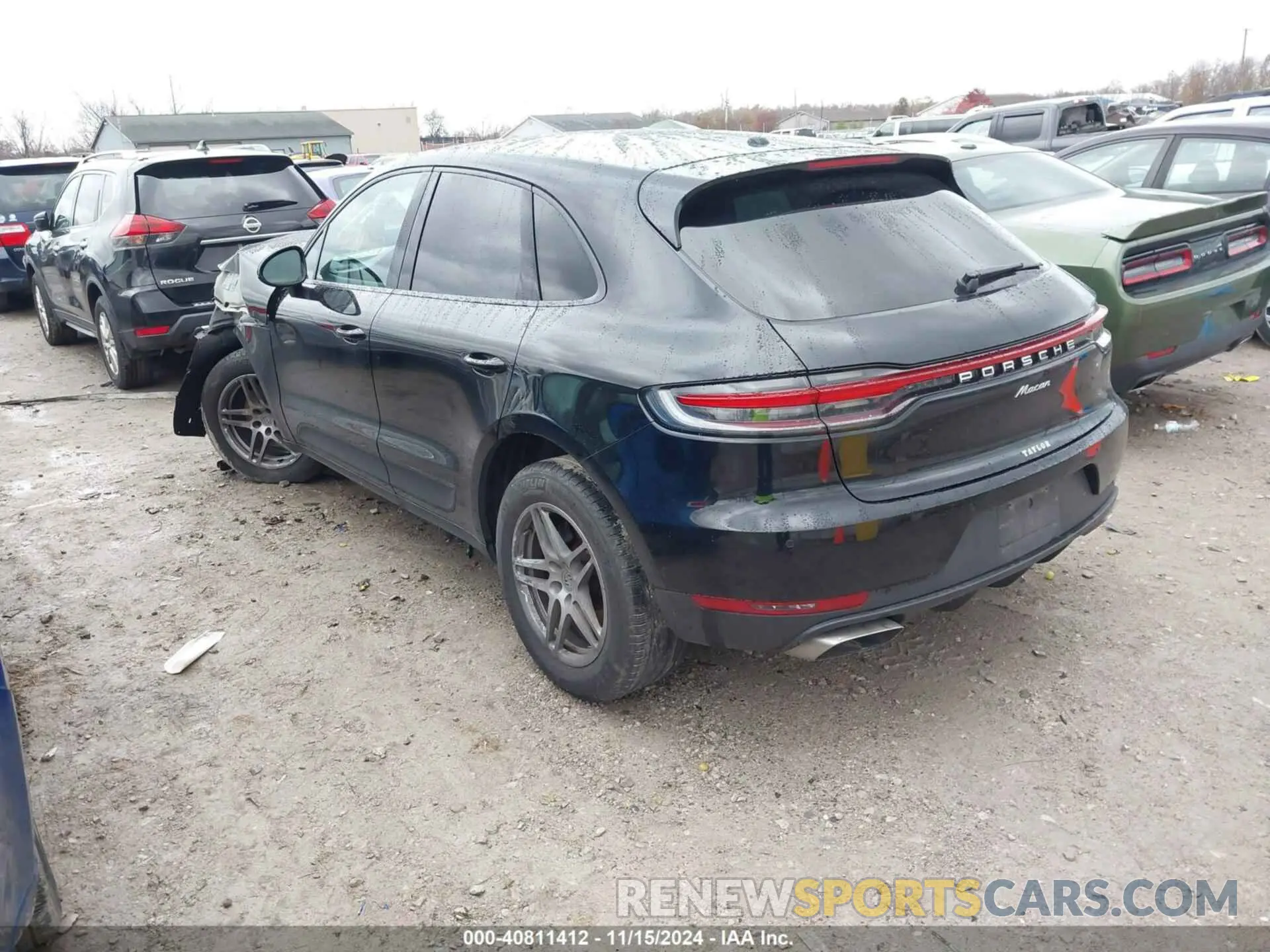 3 Photograph of a damaged car WP1AA2A51LLB03131 PORSCHE MACAN 2020