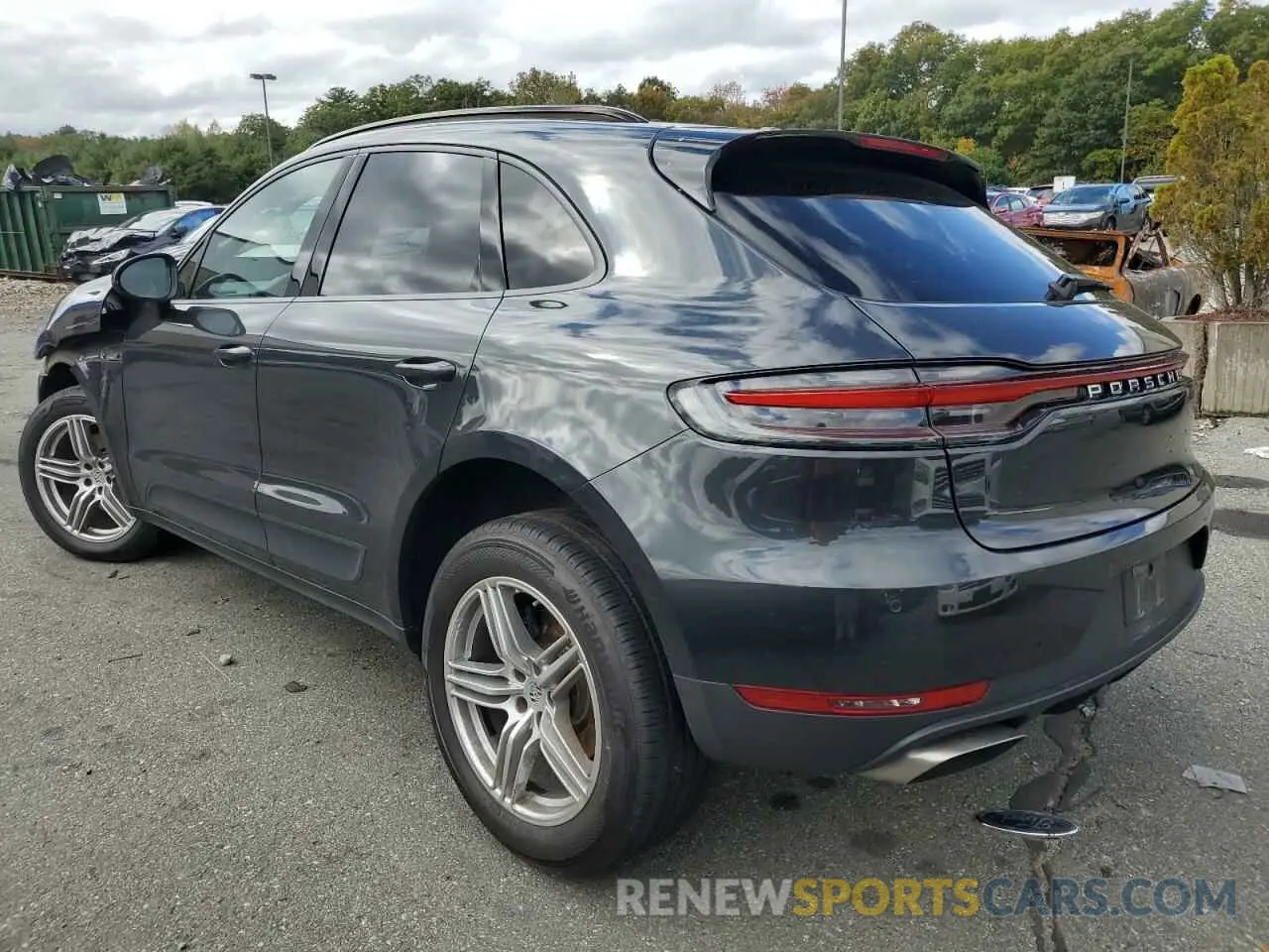 2 Фотография поврежденного автомобиля WP1AA2A52LLB07401 PORSCHE MACAN 2020