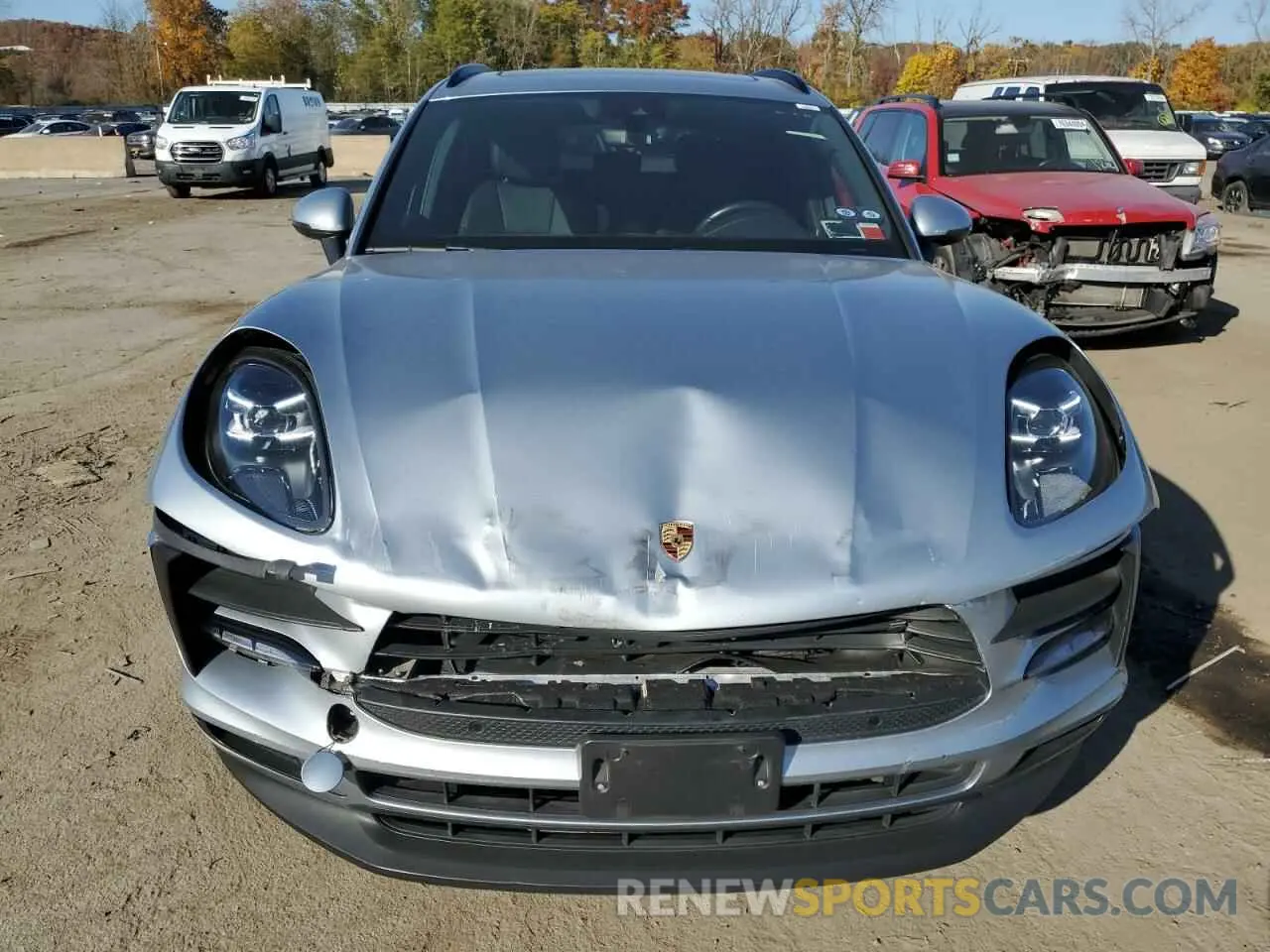 5 Фотография поврежденного автомобиля WP1AA2A52LLB14302 PORSCHE MACAN 2020
