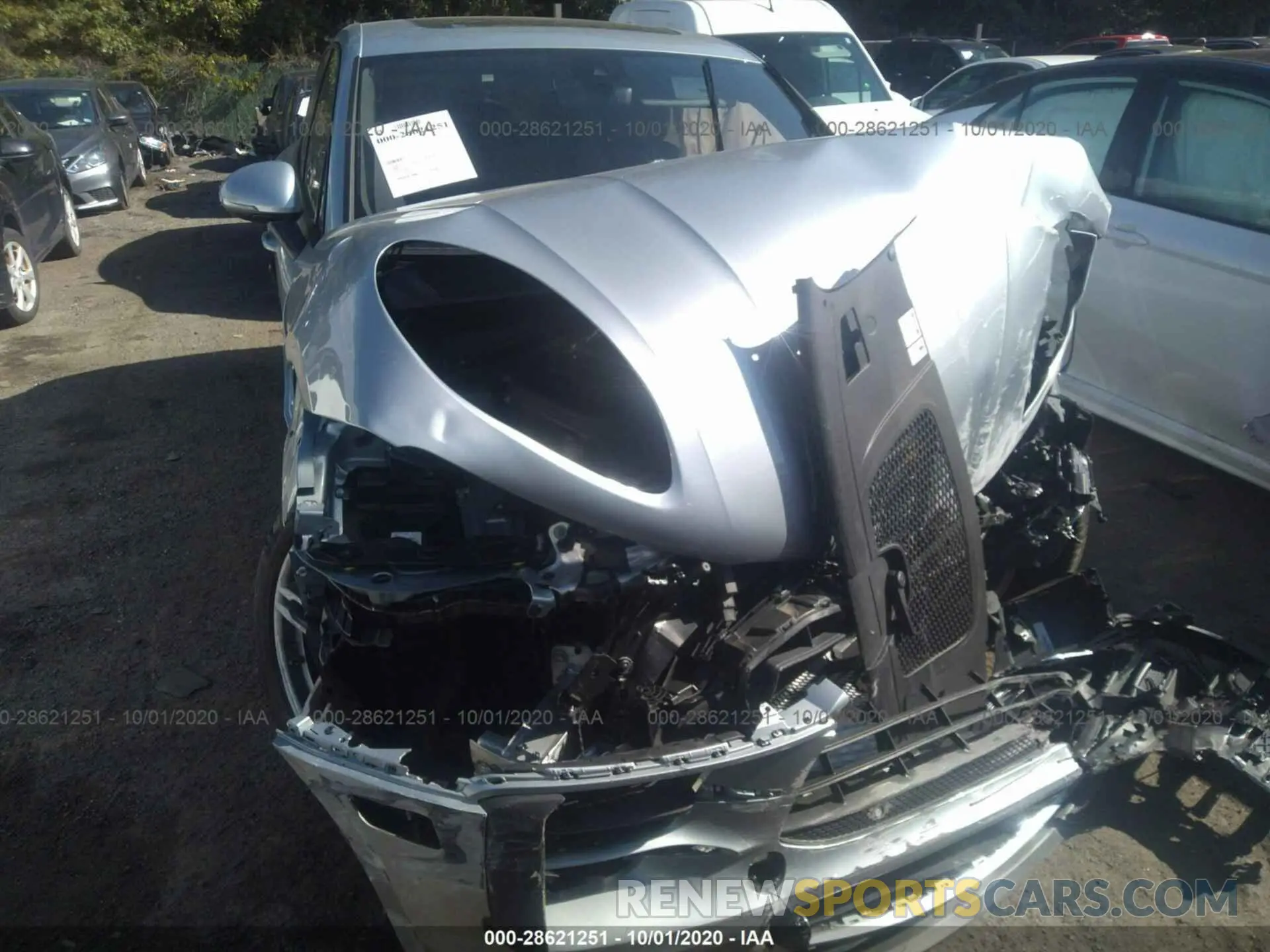 6 Photograph of a damaged car WP1AA2A54LLB08985 PORSCHE MACAN 2020