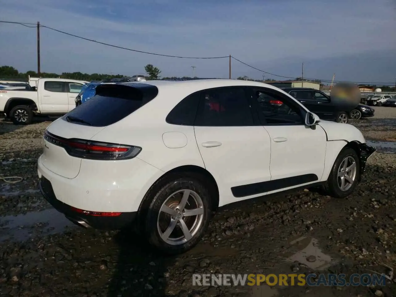 3 Фотография поврежденного автомобиля WP1AA2A54LLB12938 PORSCHE MACAN 2020
