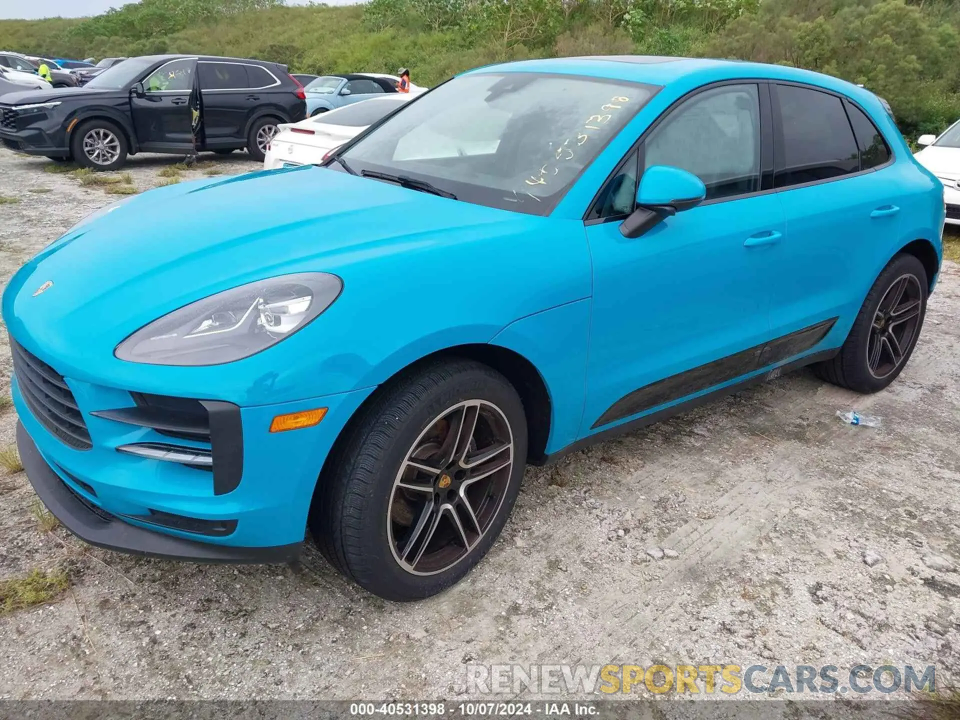 2 Photograph of a damaged car WP1AA2A55LLB10325 PORSCHE MACAN 2020