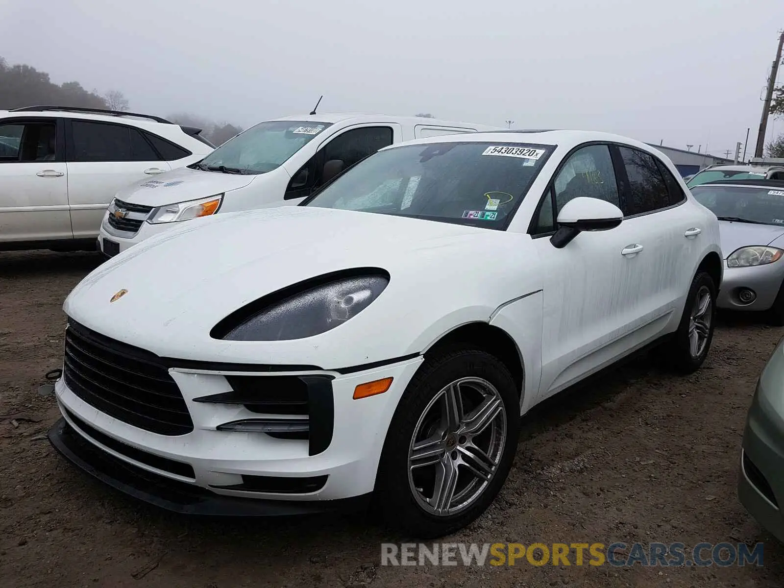 2 Photograph of a damaged car WP1AA2A56LLB07448 PORSCHE MACAN 2020