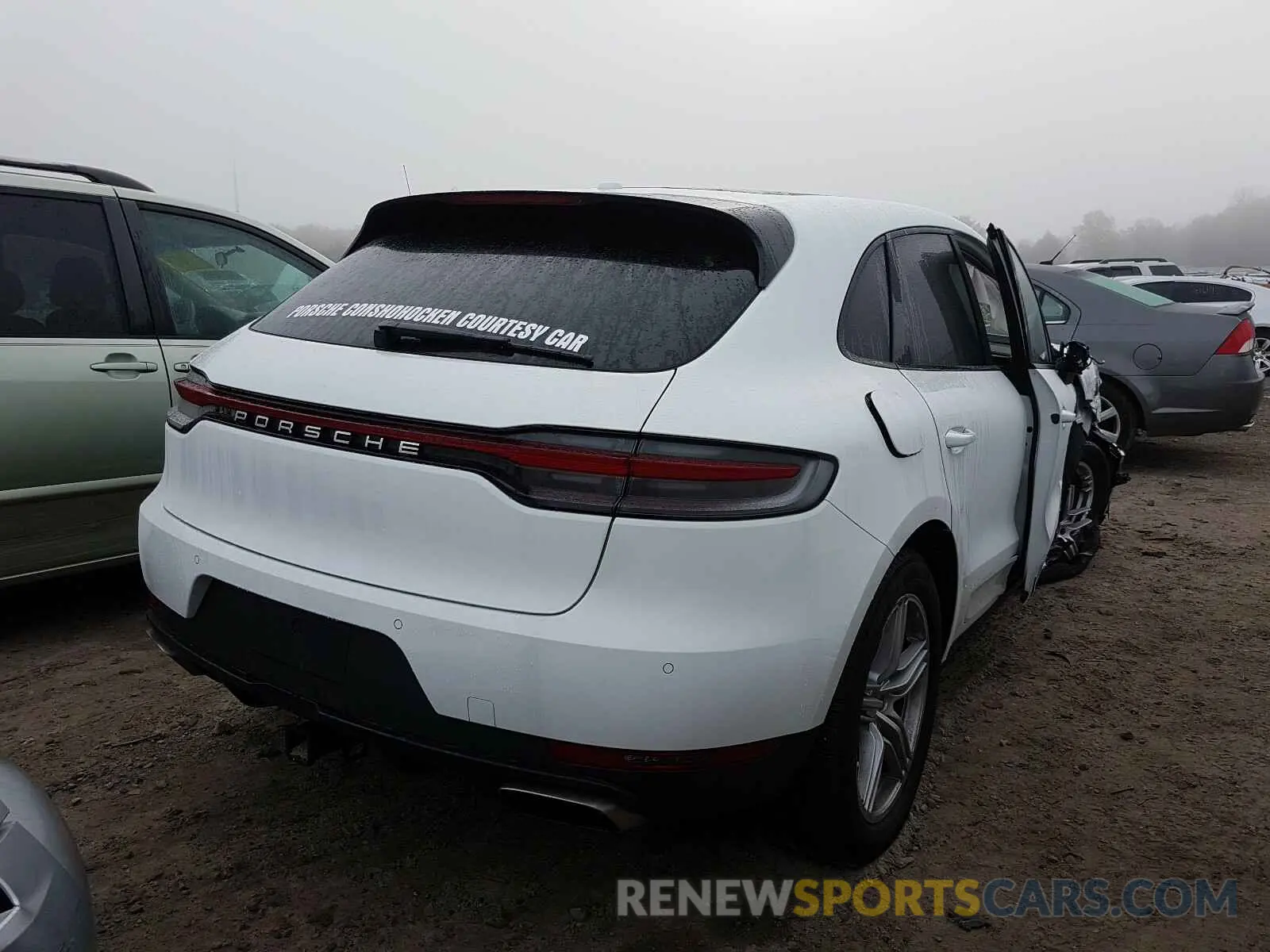 4 Photograph of a damaged car WP1AA2A56LLB07448 PORSCHE MACAN 2020