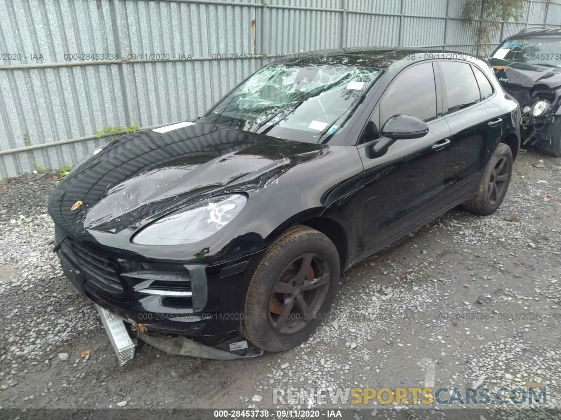 2 Photograph of a damaged car WP1AA2A56LLB08597 PORSCHE MACAN 2020