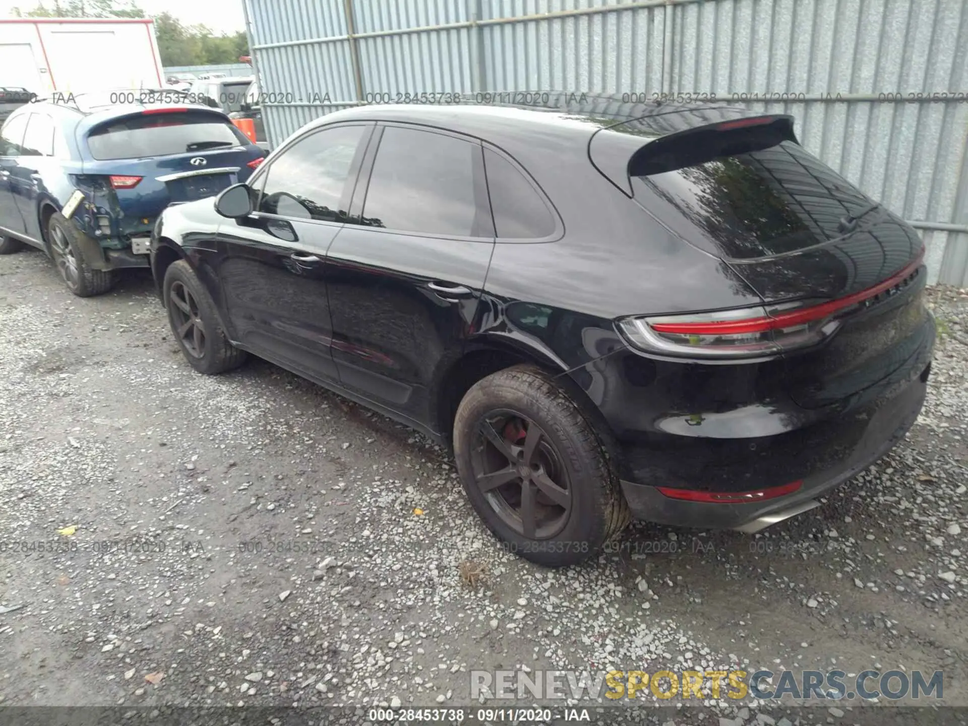 3 Photograph of a damaged car WP1AA2A56LLB08597 PORSCHE MACAN 2020
