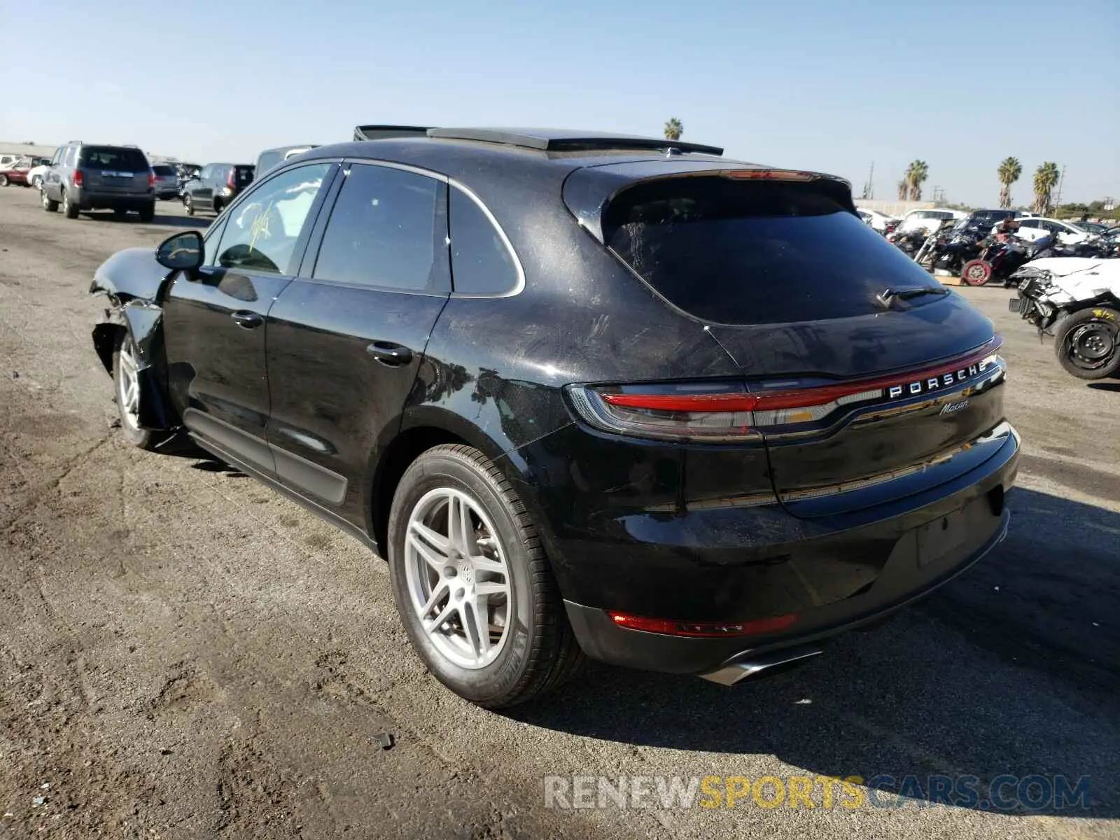 3 Photograph of a damaged car WP1AA2A57LLB04350 PORSCHE MACAN 2020