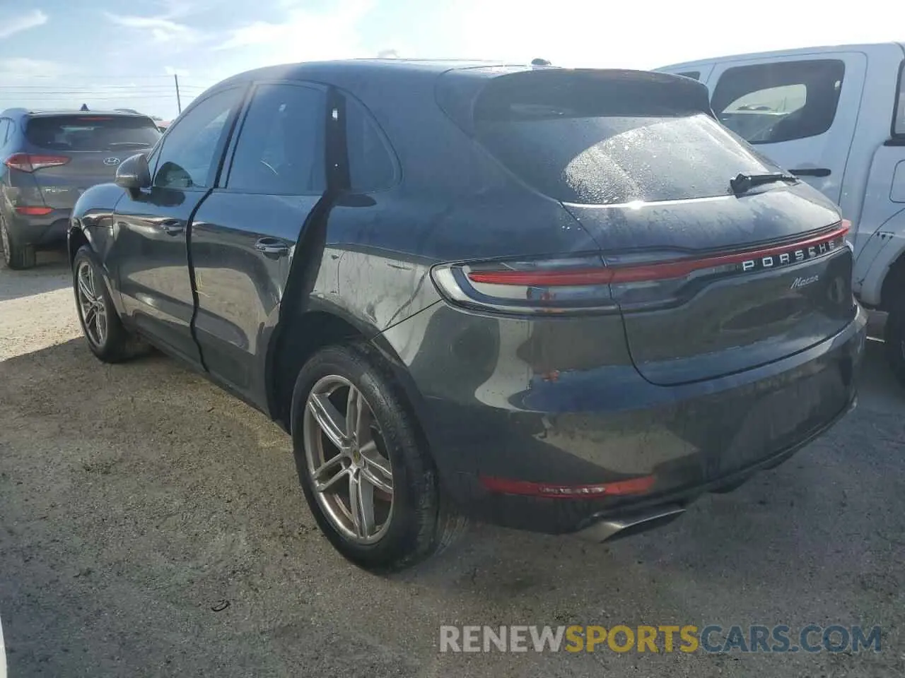 2 Photograph of a damaged car WP1AA2A57LLB07233 PORSCHE MACAN 2020